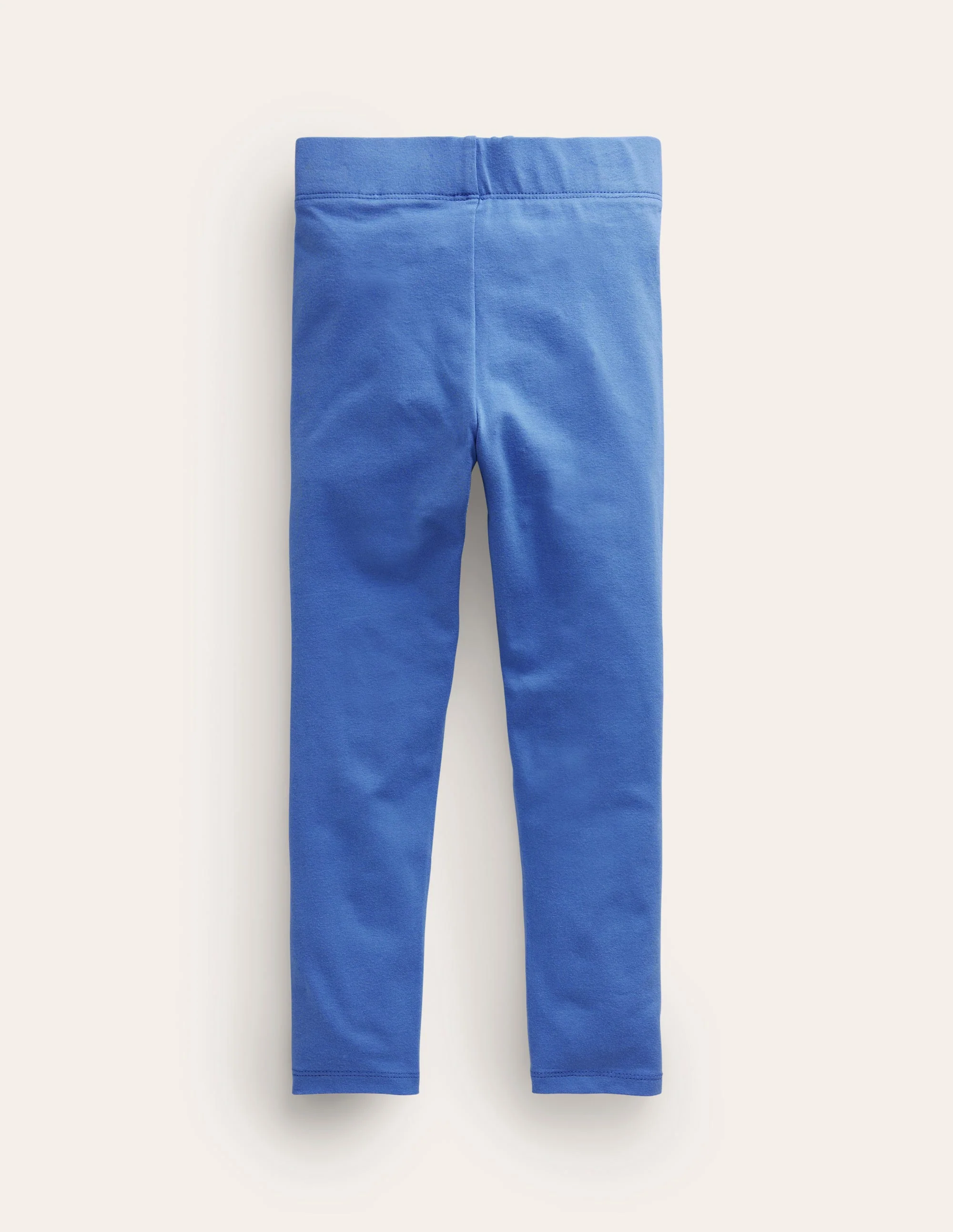 Einfarbige Leggings-Ecru, Retro-Blumenmuster - Image 2