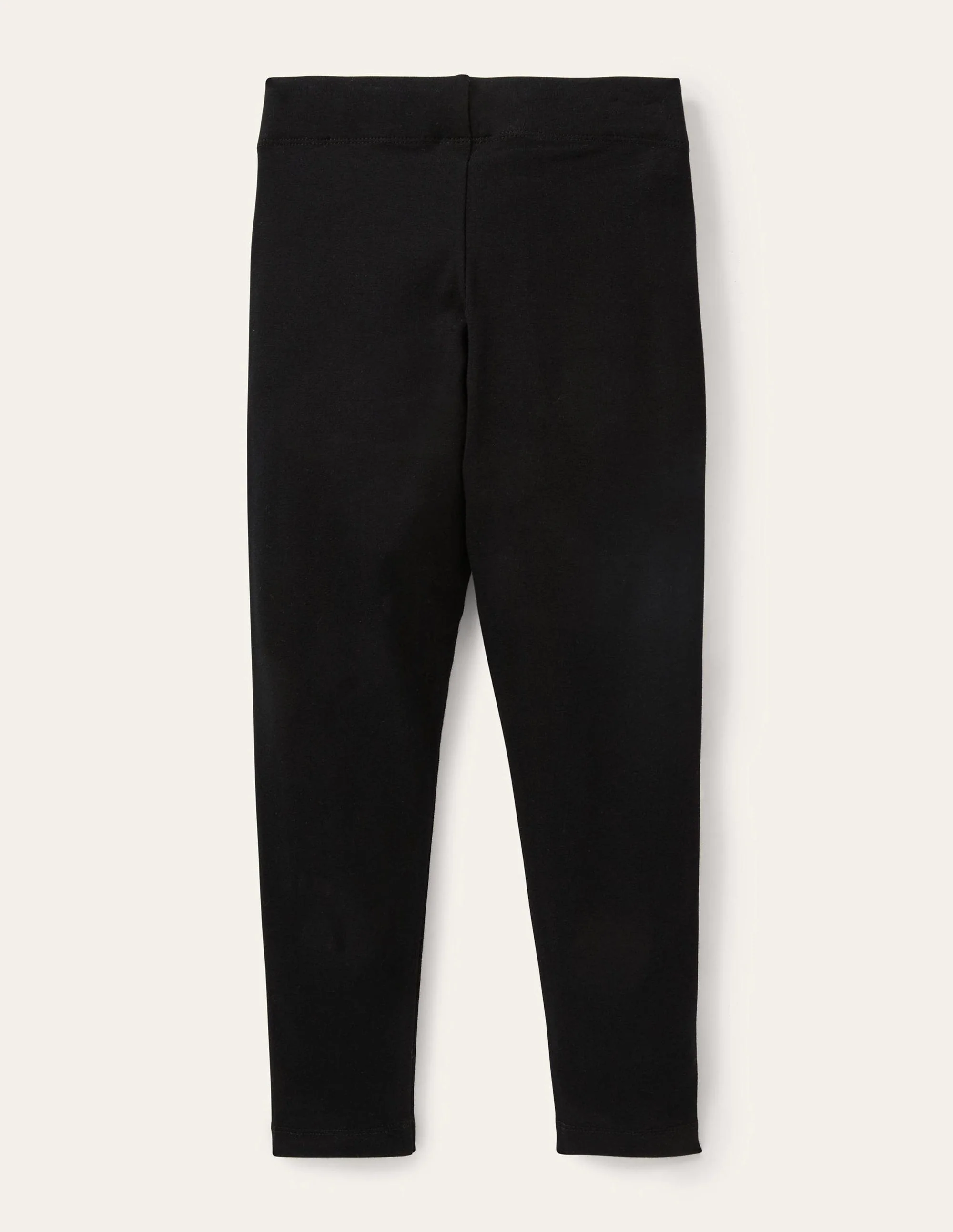Einfarbige Leggings-Schwarz