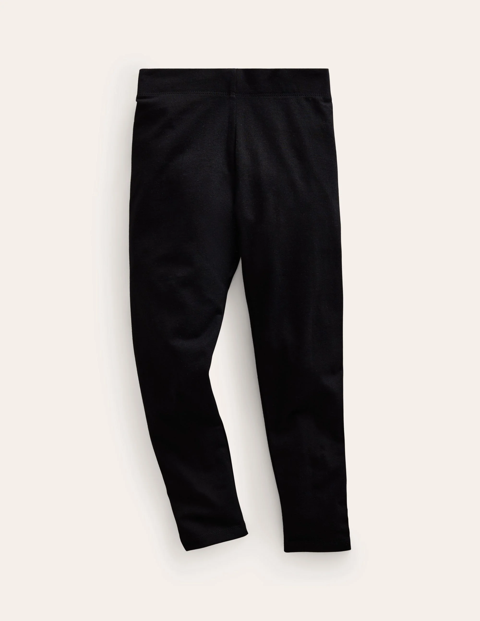 Einfarbige Leggings-Schwarz