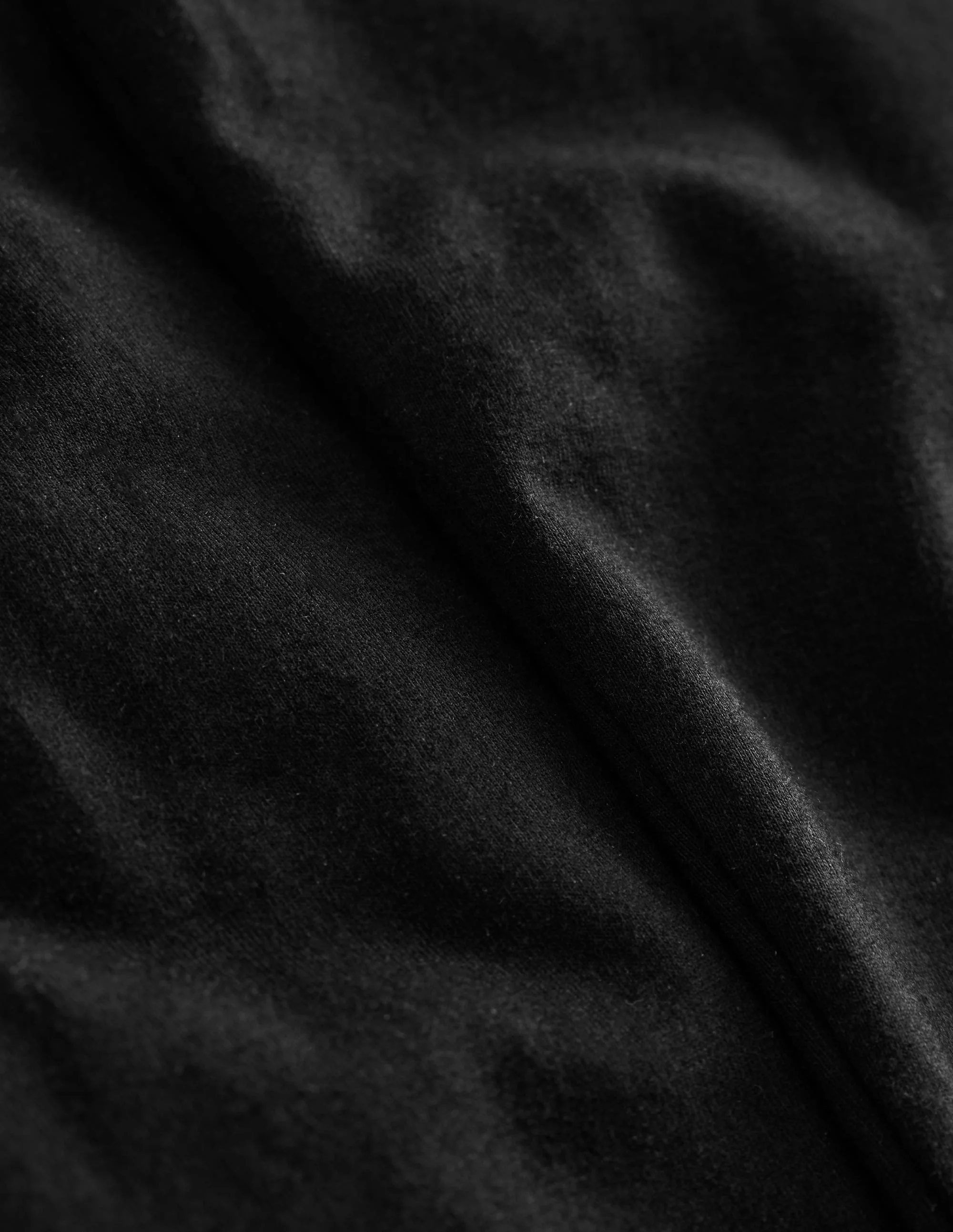 Einfarbige Leggings-Schwarz - Image 3