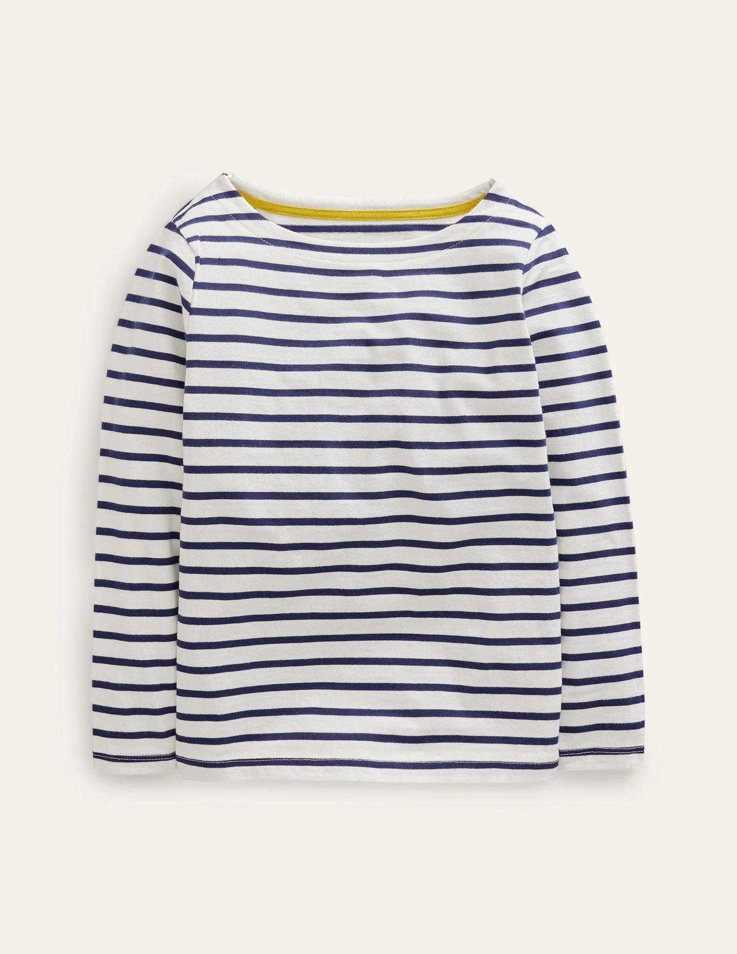 Ella Lustiges Breton-Dunkelblau/Ecru