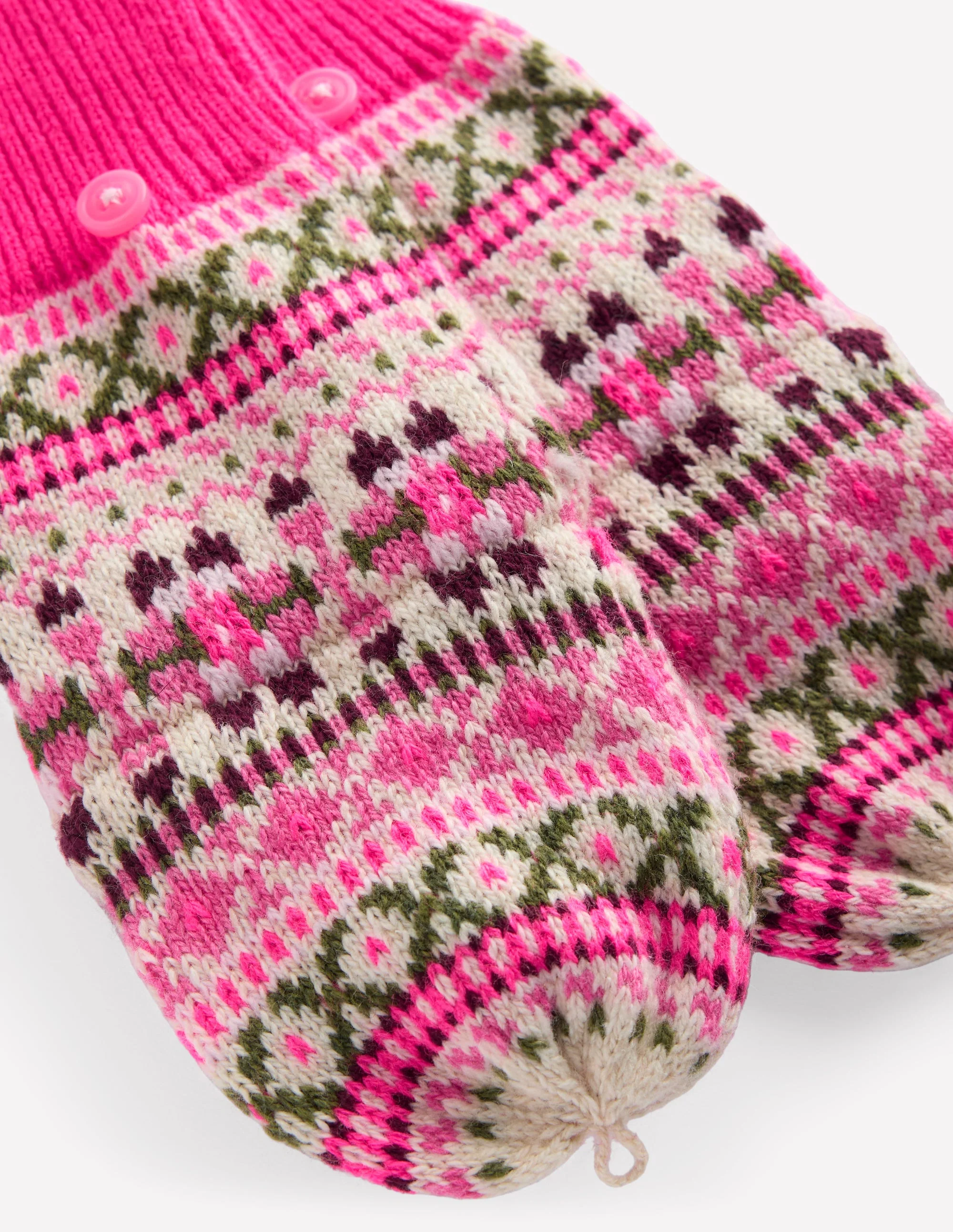 Fair-Isle-Fäustlinge-Klassisch Fair-Isle - Image 2
