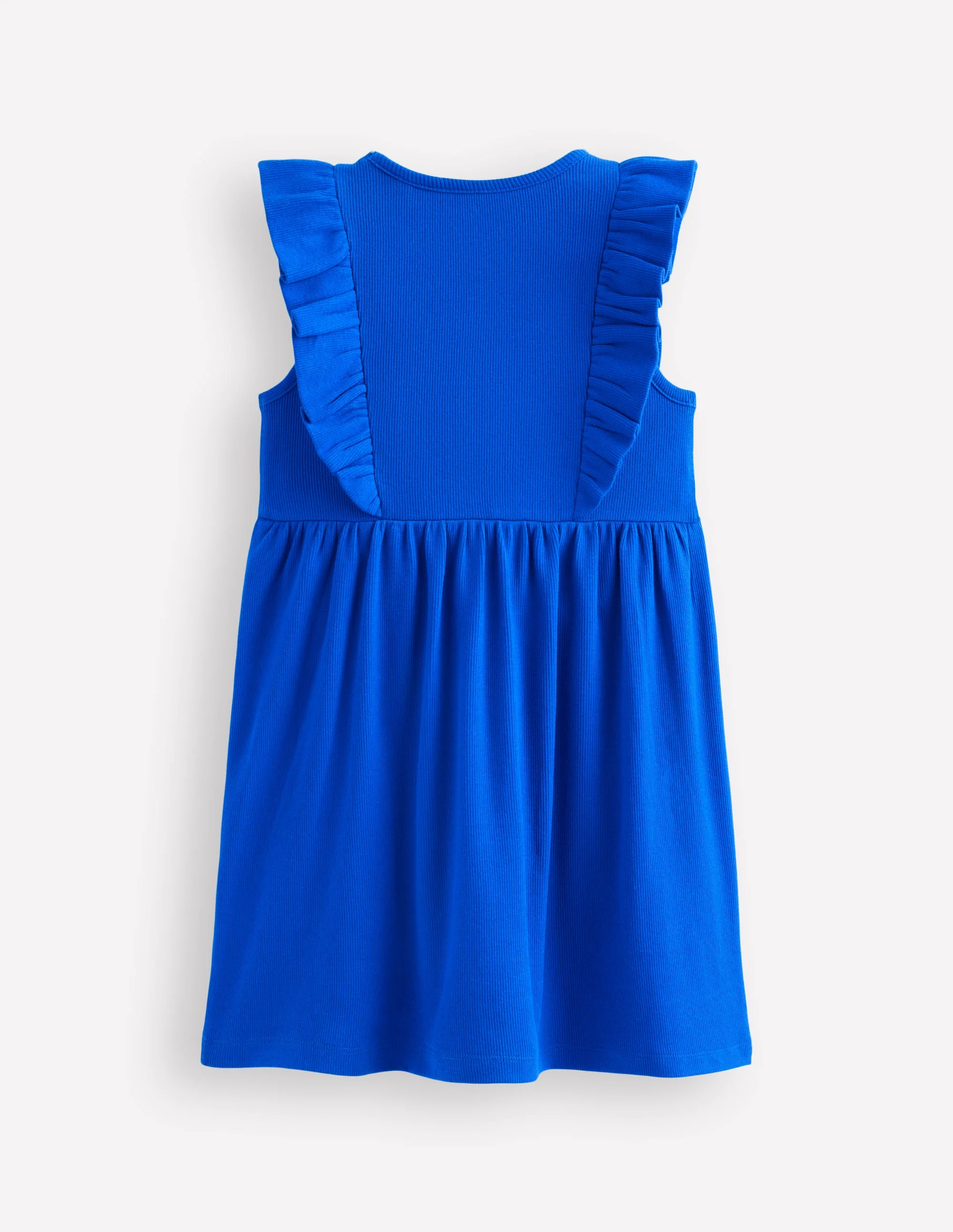Frieda Besticktes Kleid-Galerie-Blau - Image 2