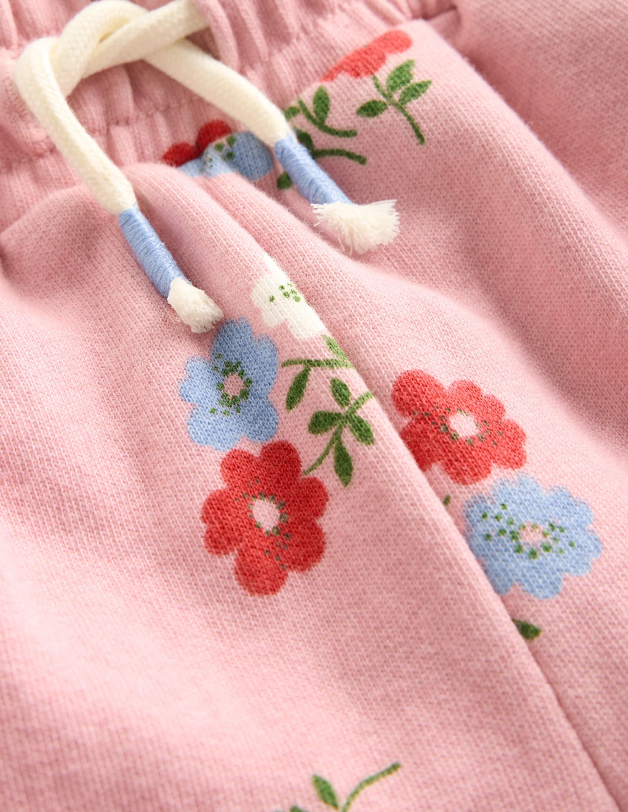 Fröhlich bedruckte Jogginghose-Vintage-Rosa Kleiner Blumenstrauß - Image 3