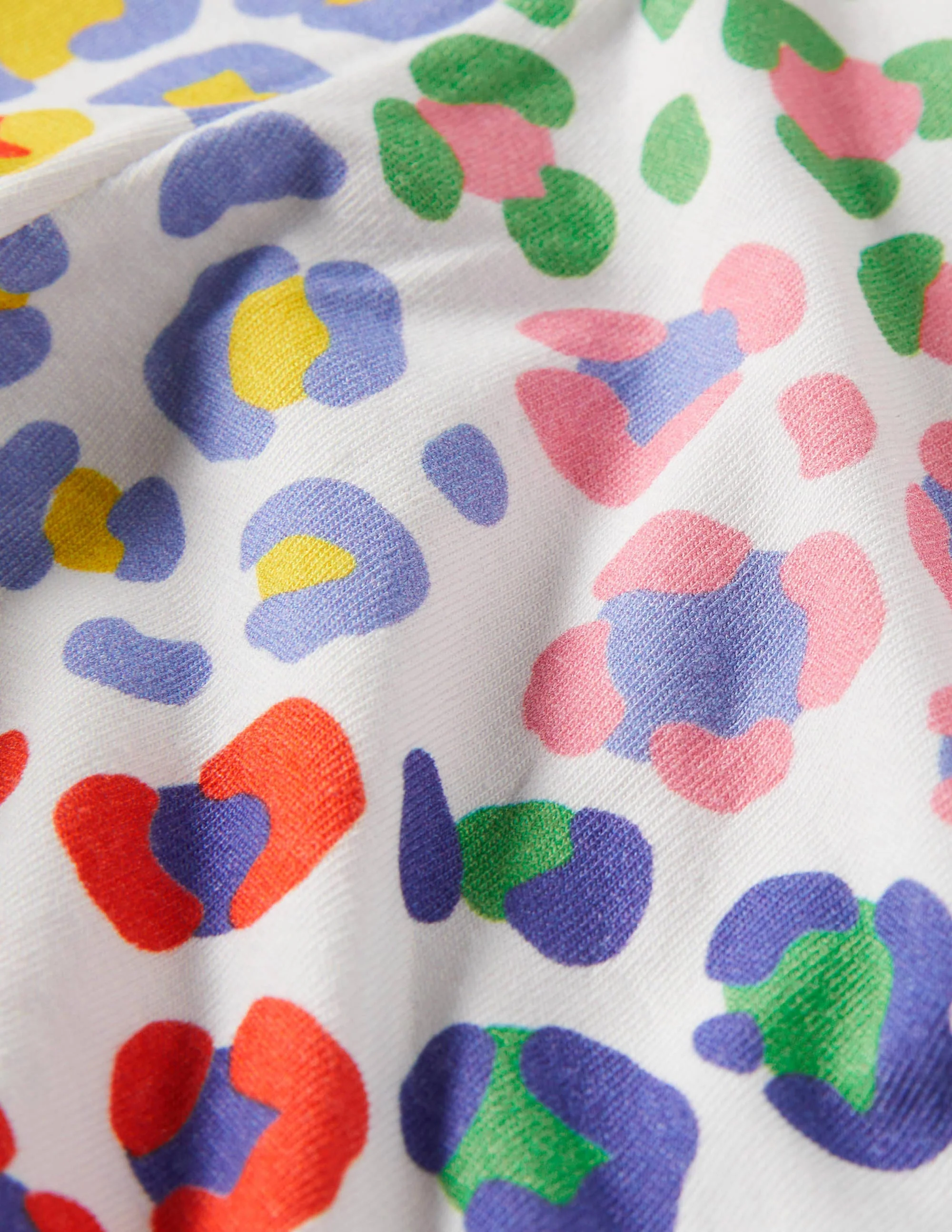Fröhliche 7/8-Leggings-Bunt, Leopardenmuster - Image 3