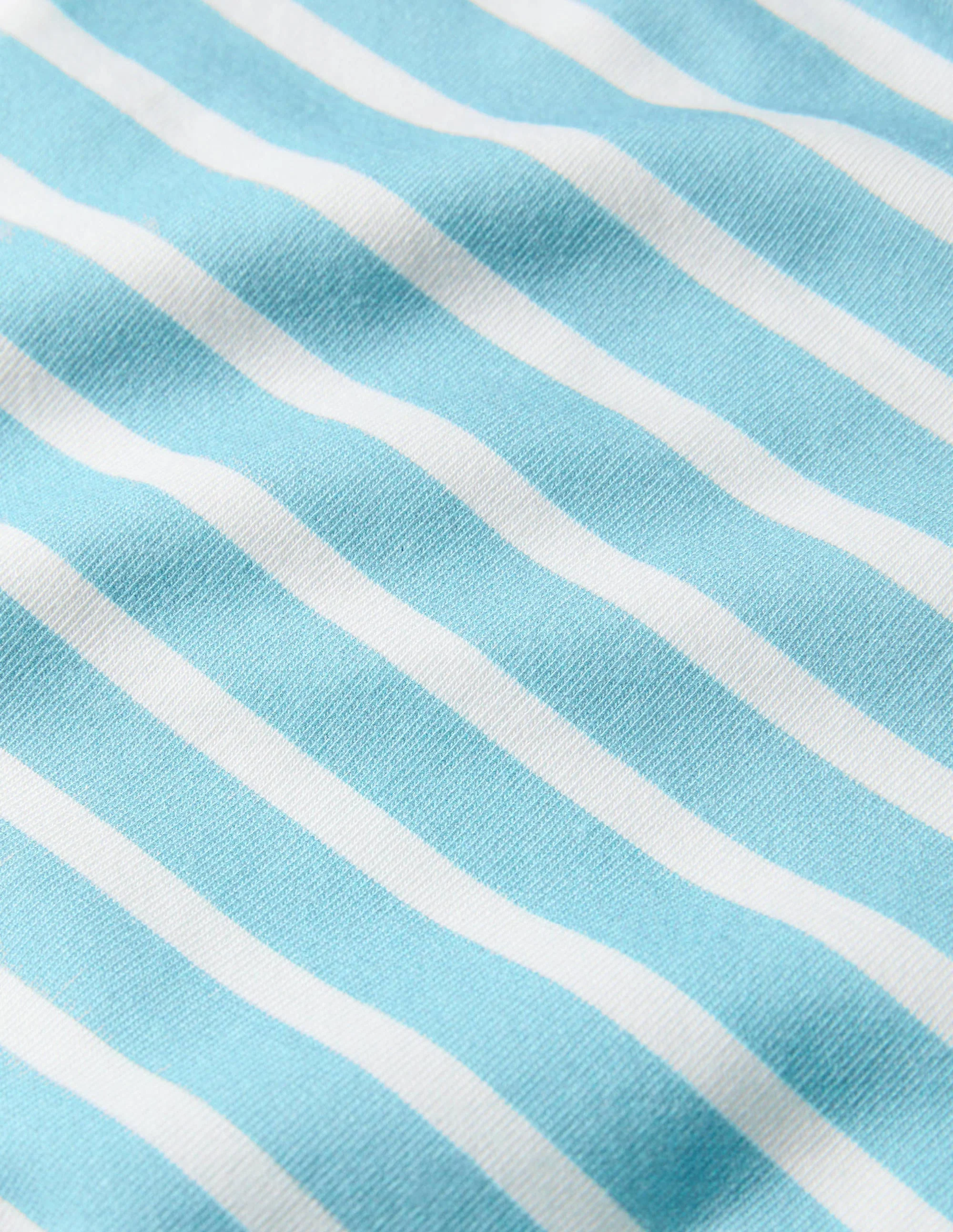 Fröhliche 7/8-Leggings-Wasserblau/Naturweiß - Image 3