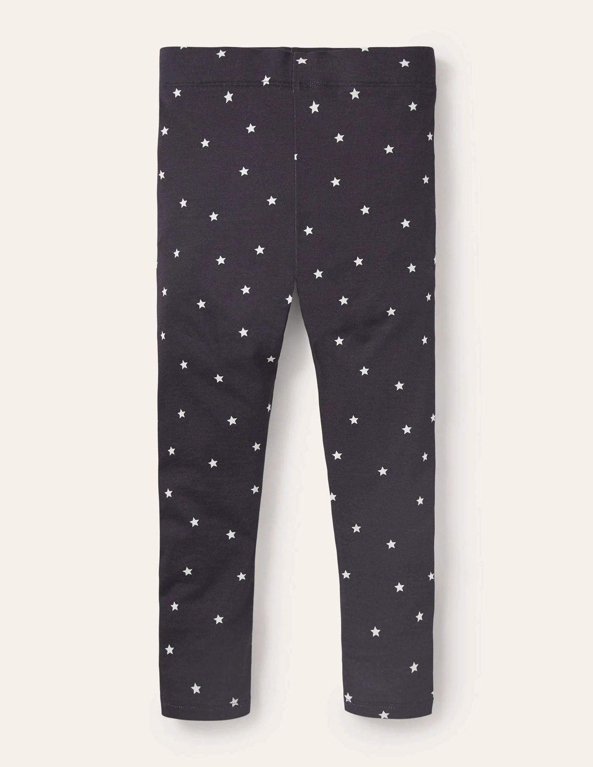 Fröhliche bequeme Leggings-Segelblau/Naturweiß, Sterne