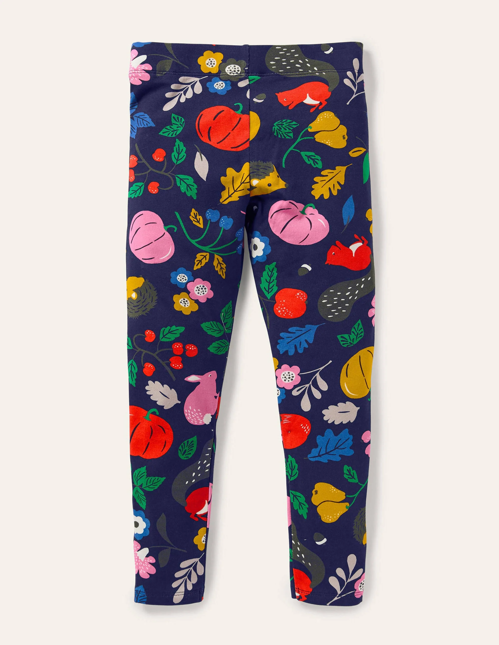 Fröhliche bequeme Leggings-Segelblau, Waldfreunde - Image 2