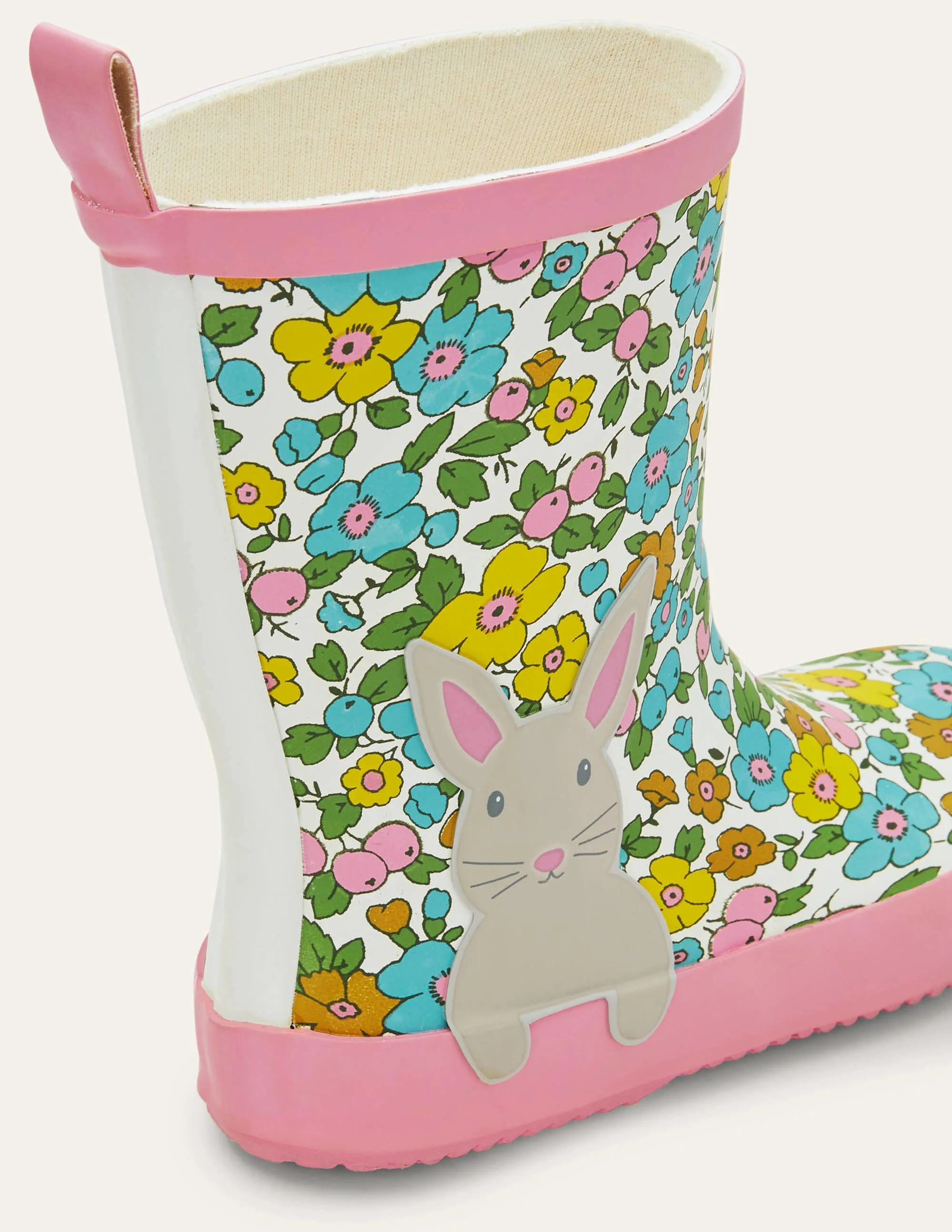 Fröhliche Gummistiefel-Blumen, Häschen - Image 3