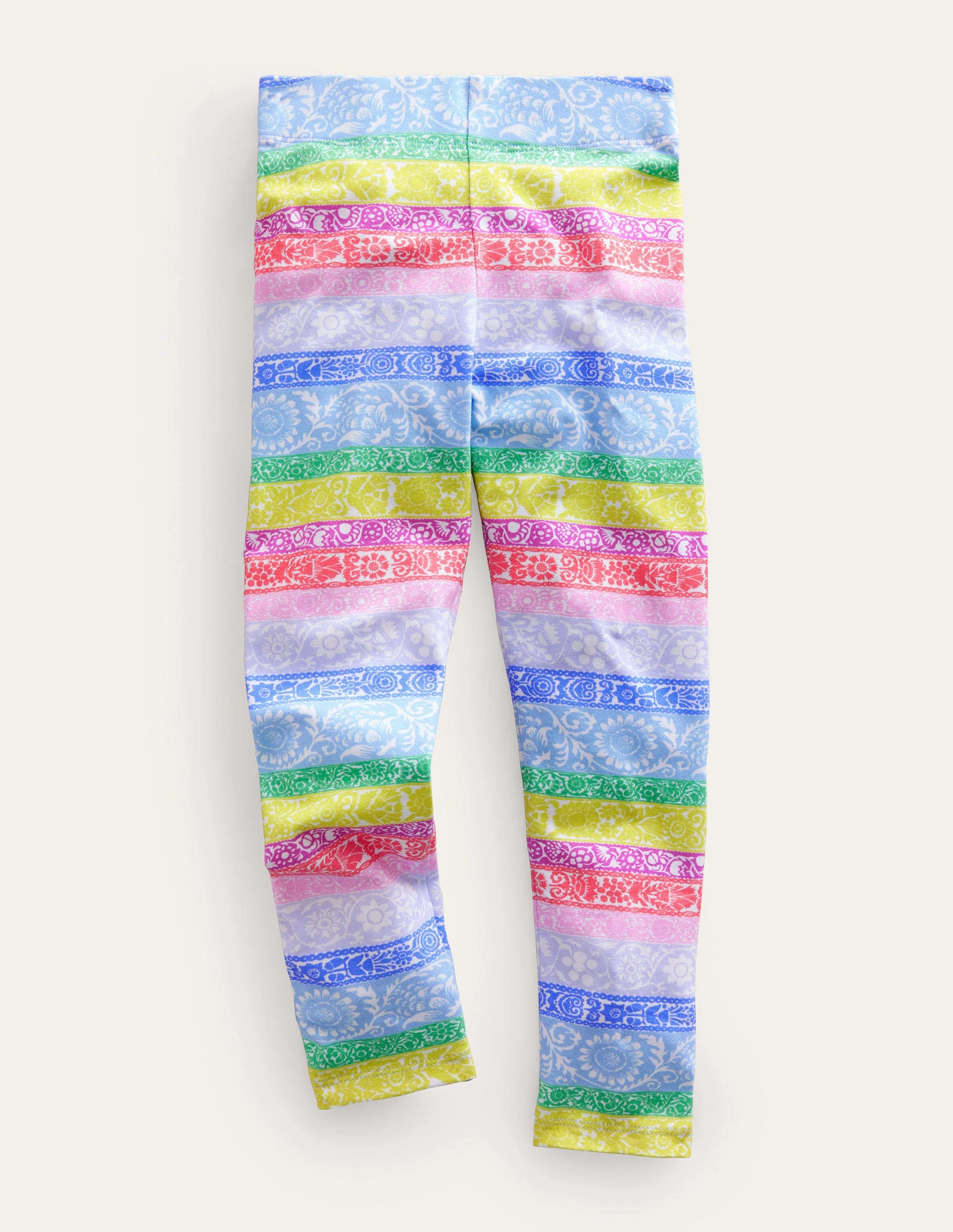 Fröhliche Leggings-Bunt, Tapetenstreifen