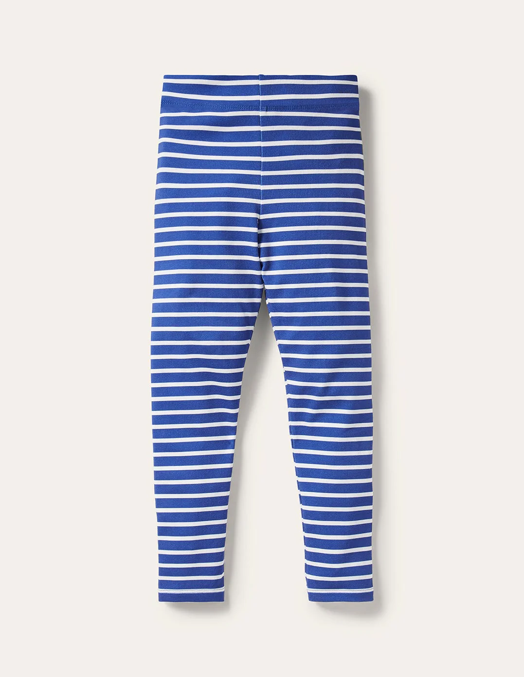 Fröhliche Leggings-Elisabethanisches Blau/Naturweiß