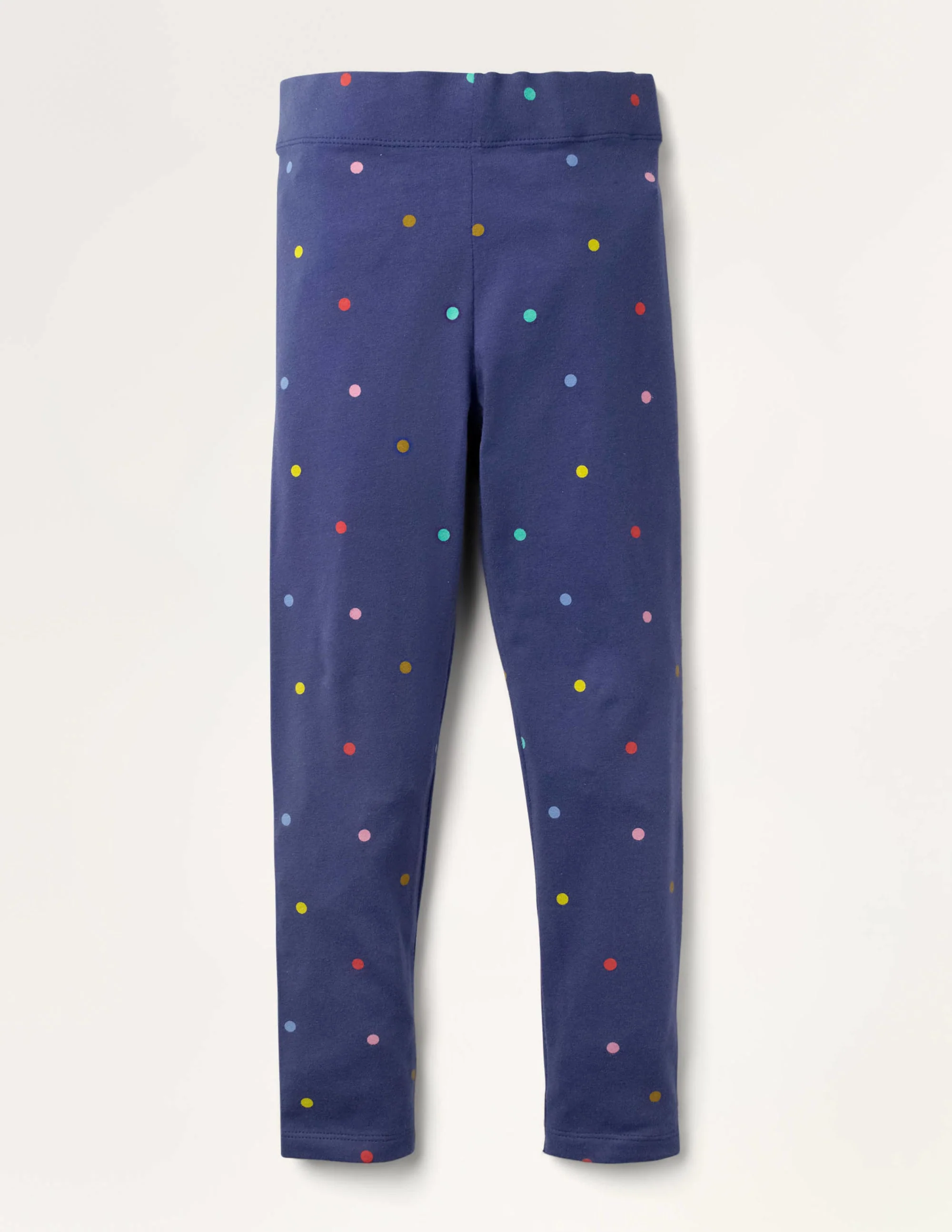 Fröhliche Leggings-Segelblau, Konfettitupfen