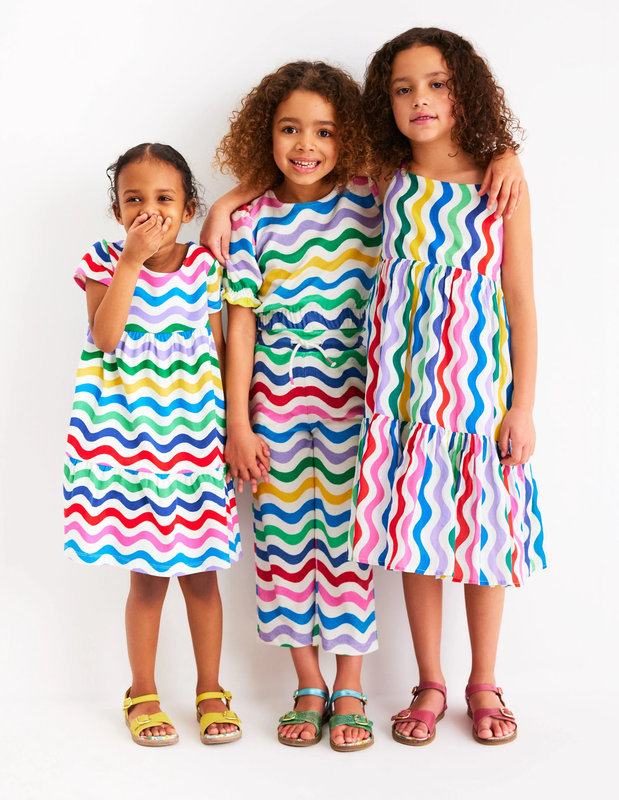 Frottee-Hose-Bunt Welle - Image 5