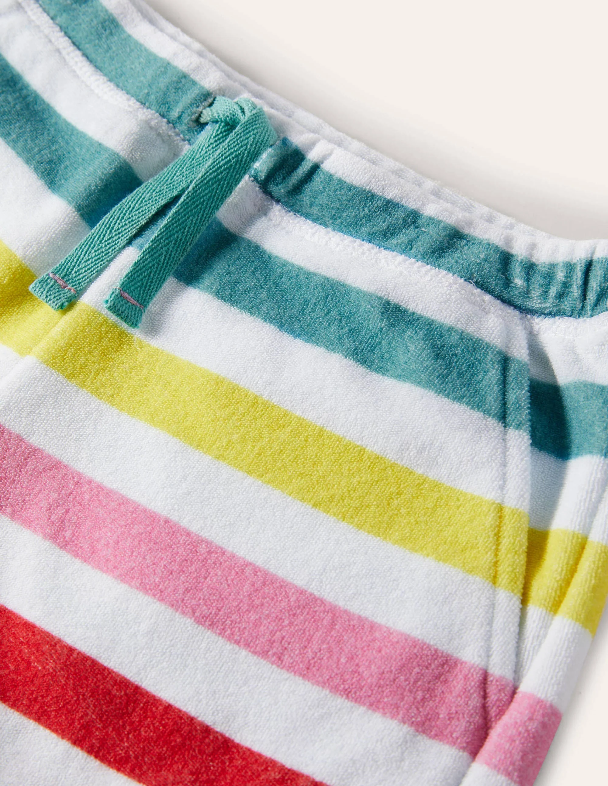 Frottee-Shorts-Bunt, Gestreift - Image 3