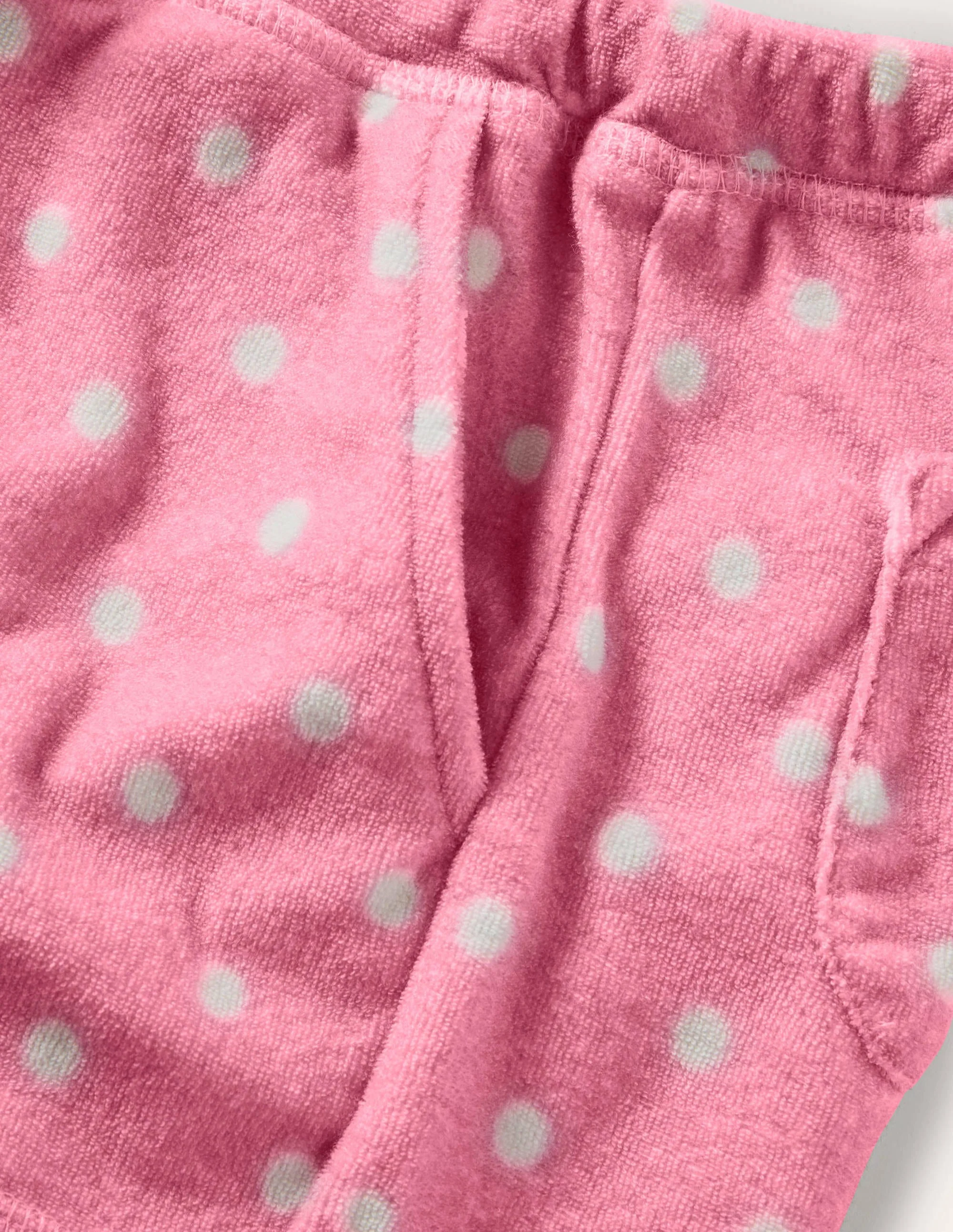 Frottee-Shorts-Hellrosa, Flamingo - Image 3