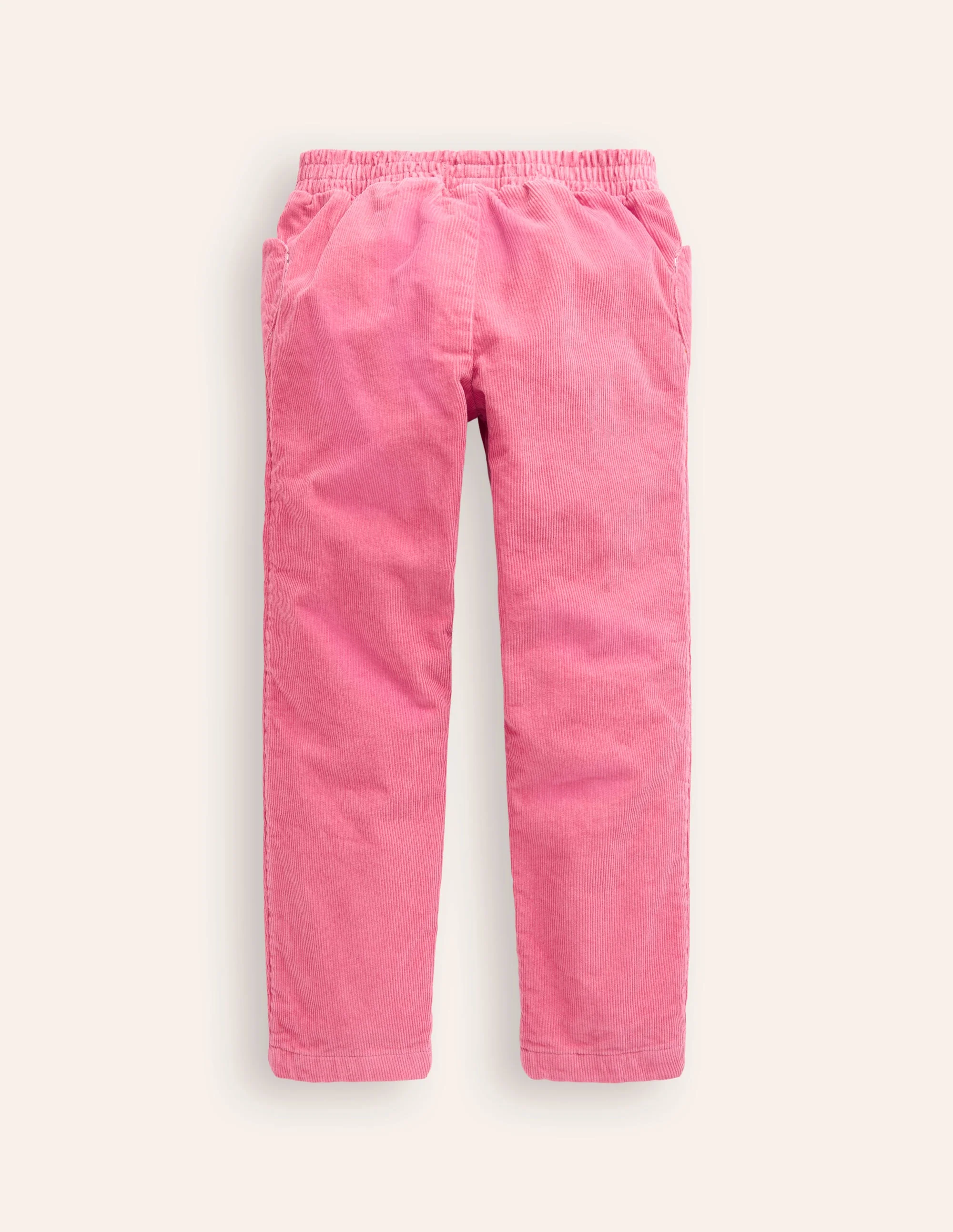 Gefütterte Cordhose zum Hineinschlüpfen-Bezaubernde Rose Rosa - Image 2