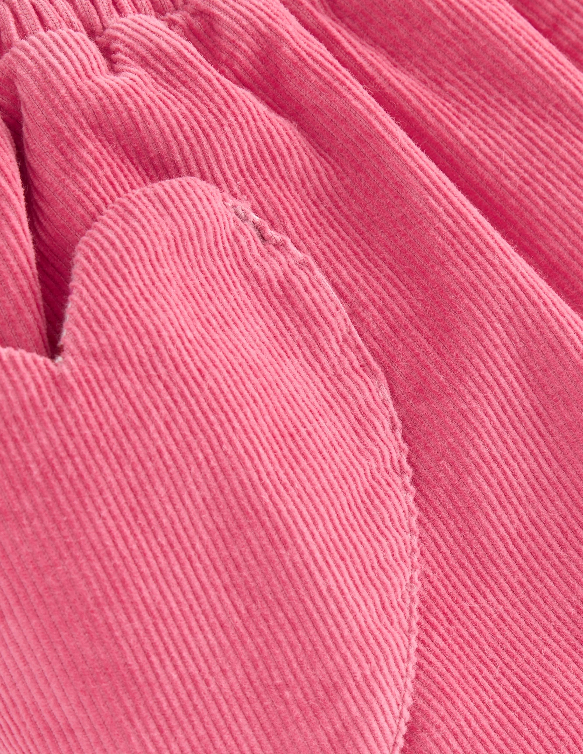 Gefütterte Cordhose zum Hineinschlüpfen-Bezaubernde Rose Rosa - Image 3
