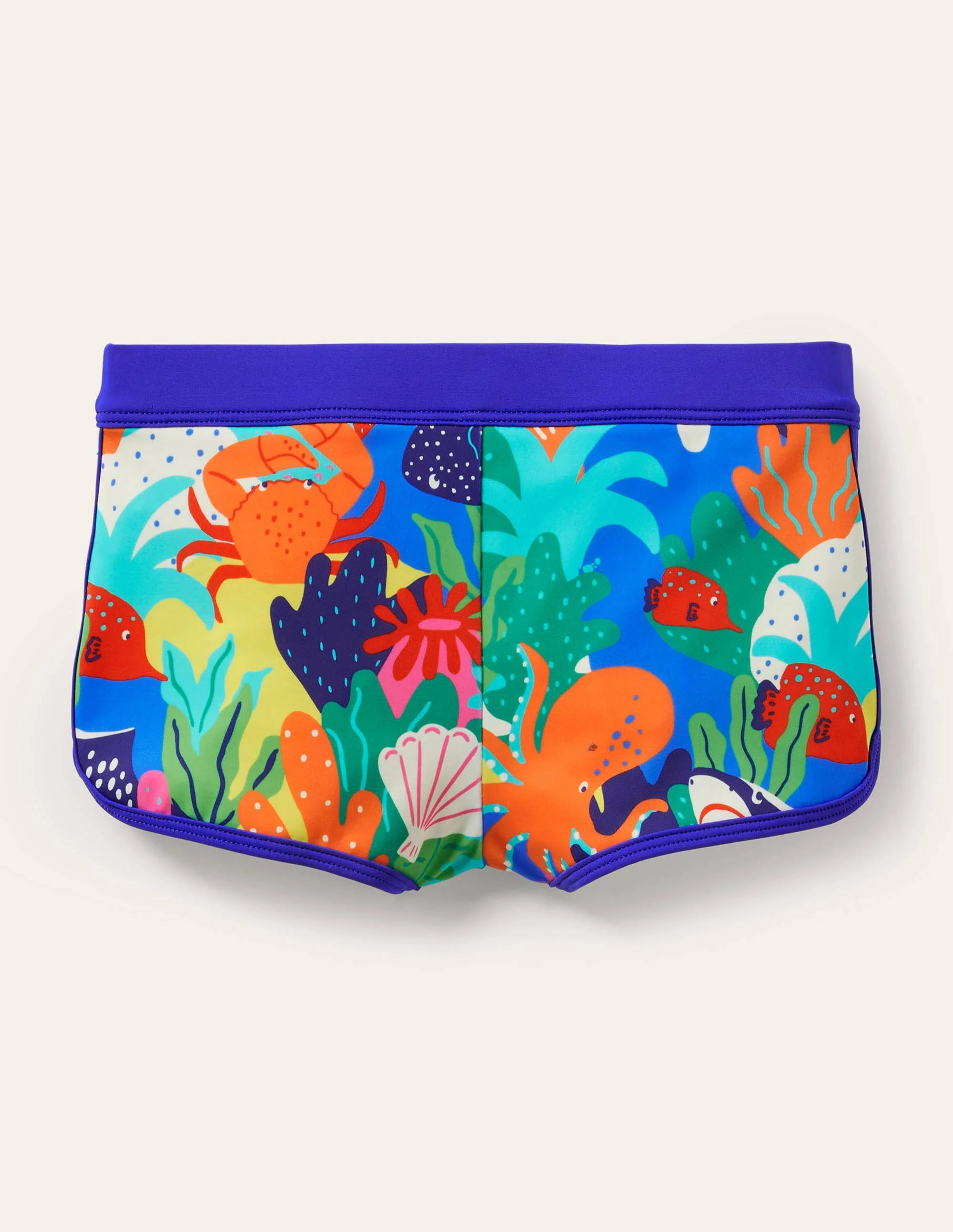 Gemusterte Badeshorts-Bunt/Regenbogenfarben, Riffszene - Image 2