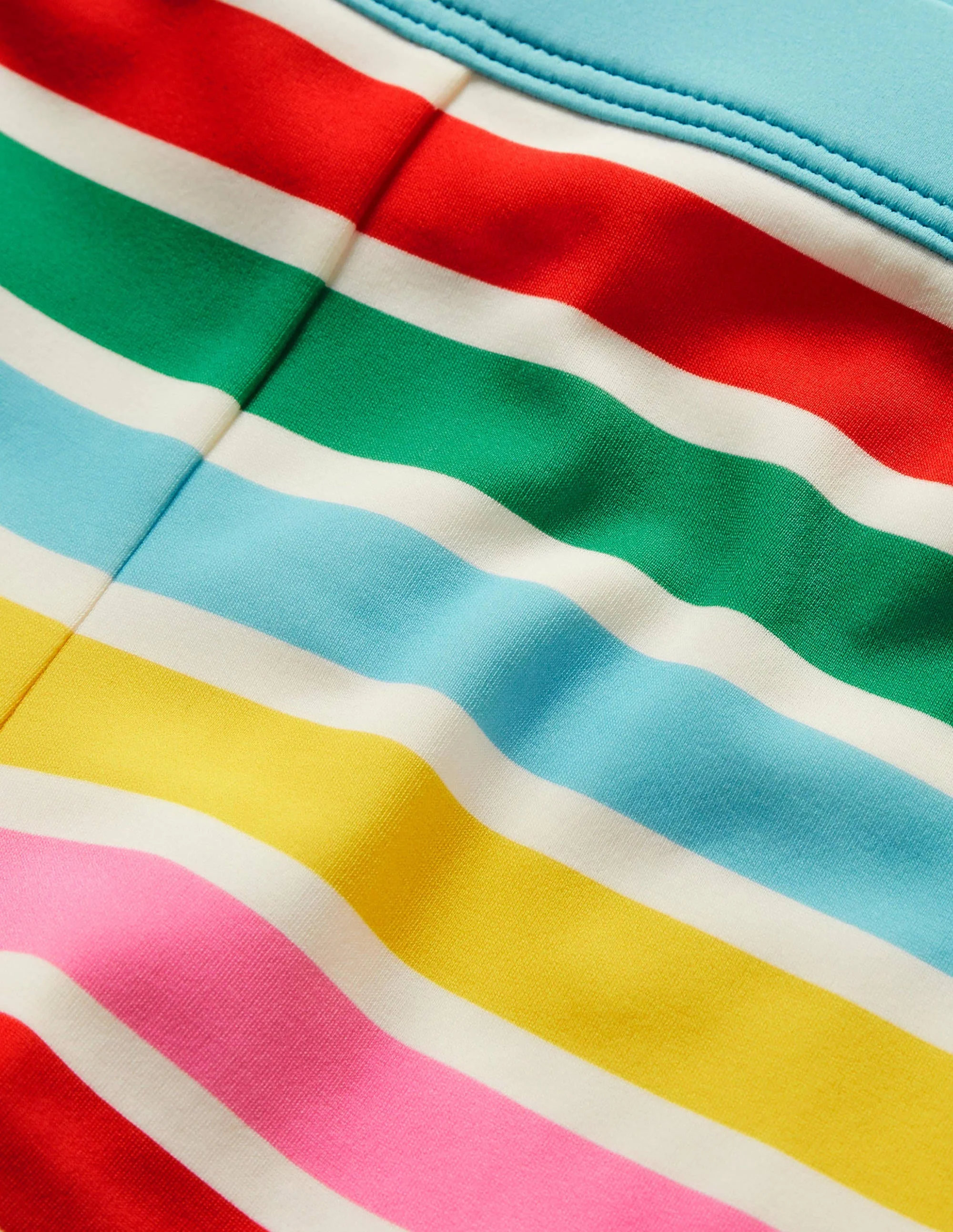 Gemusterte Badeshorts-Naturweiß/Bunt, Regenbogen - Image 3