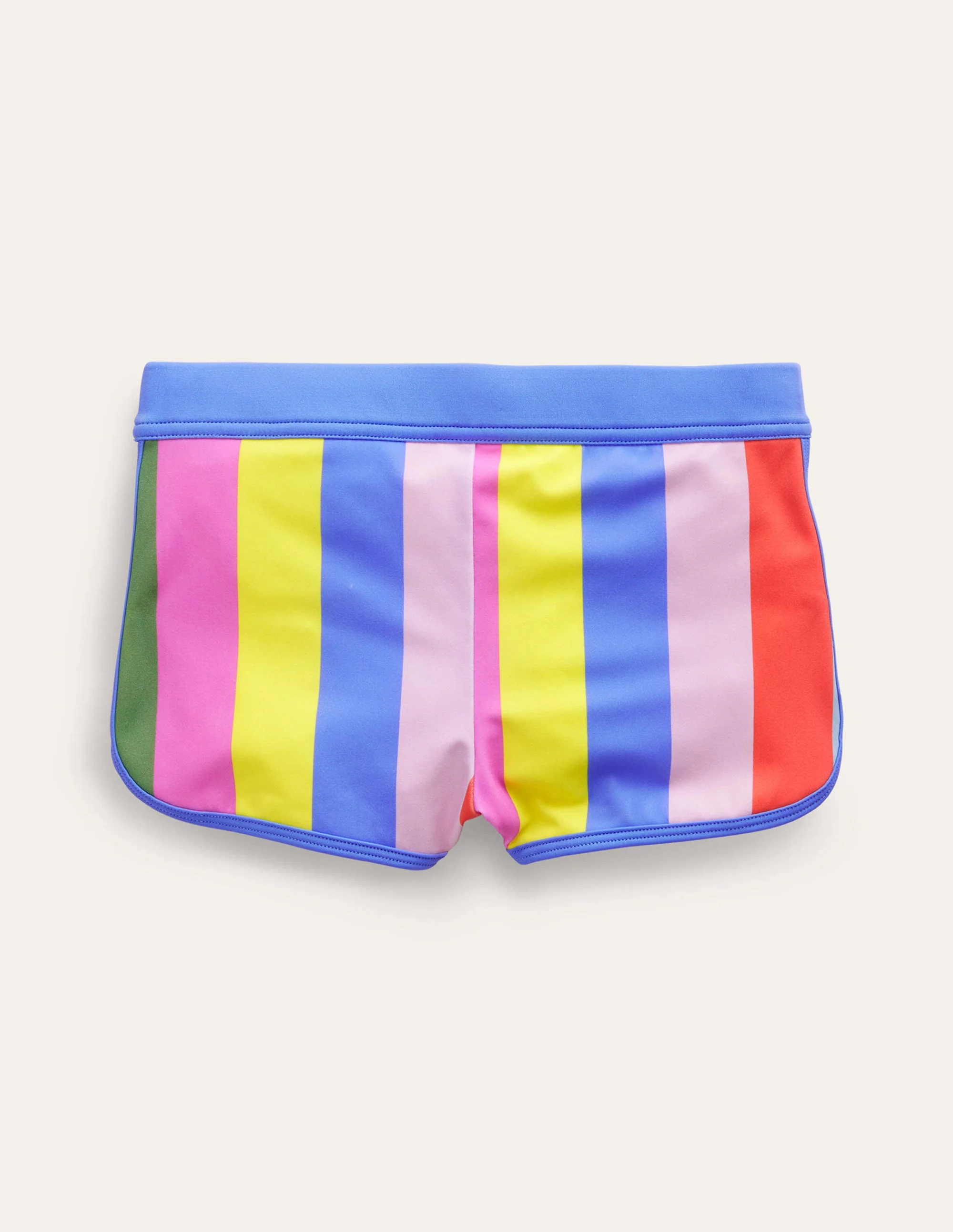 Gemusterte Badeshorts-Sanft Bunt Gestreift - Image 2