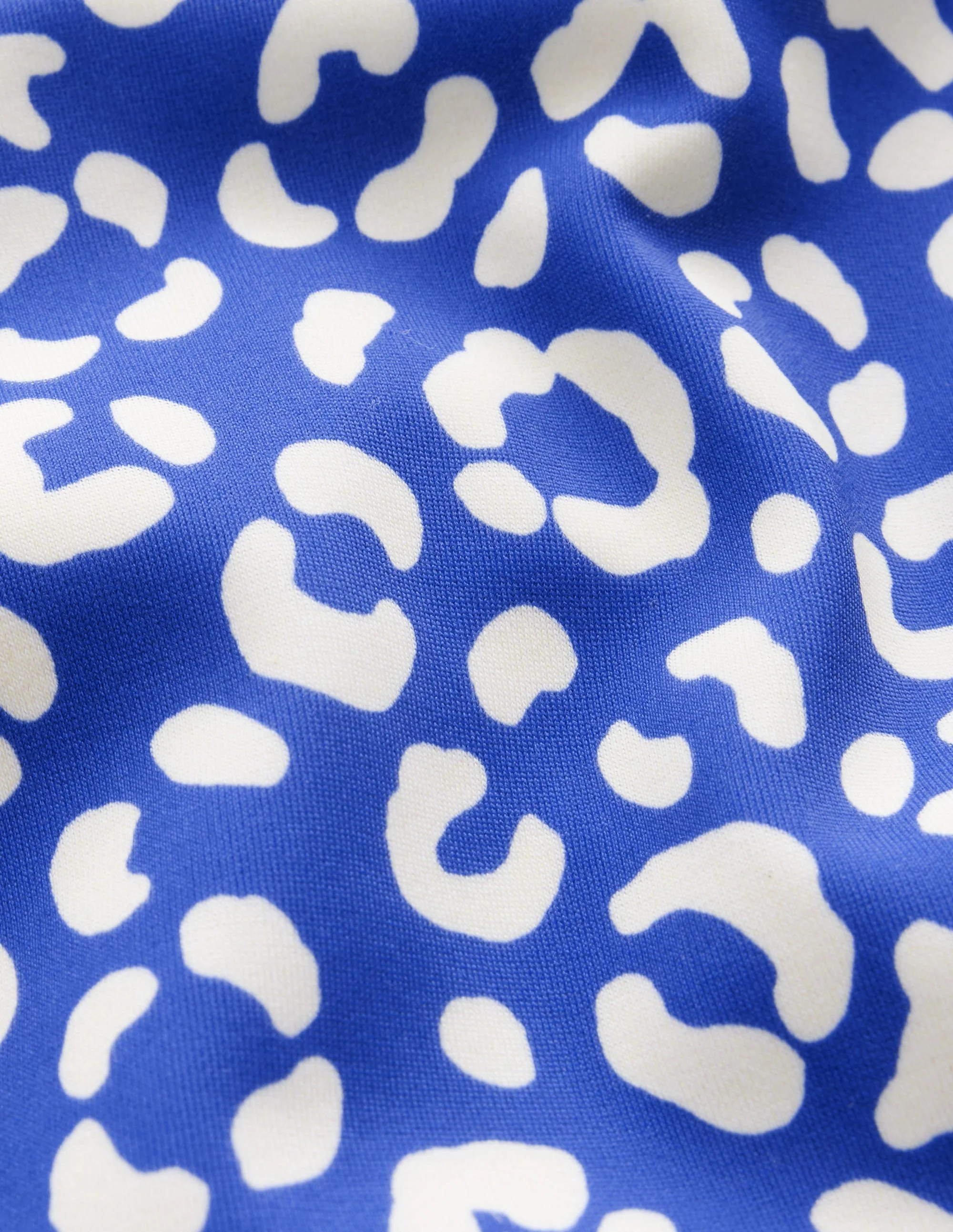 Gemusterte Bikinihose-Blau Leopard - Image 3