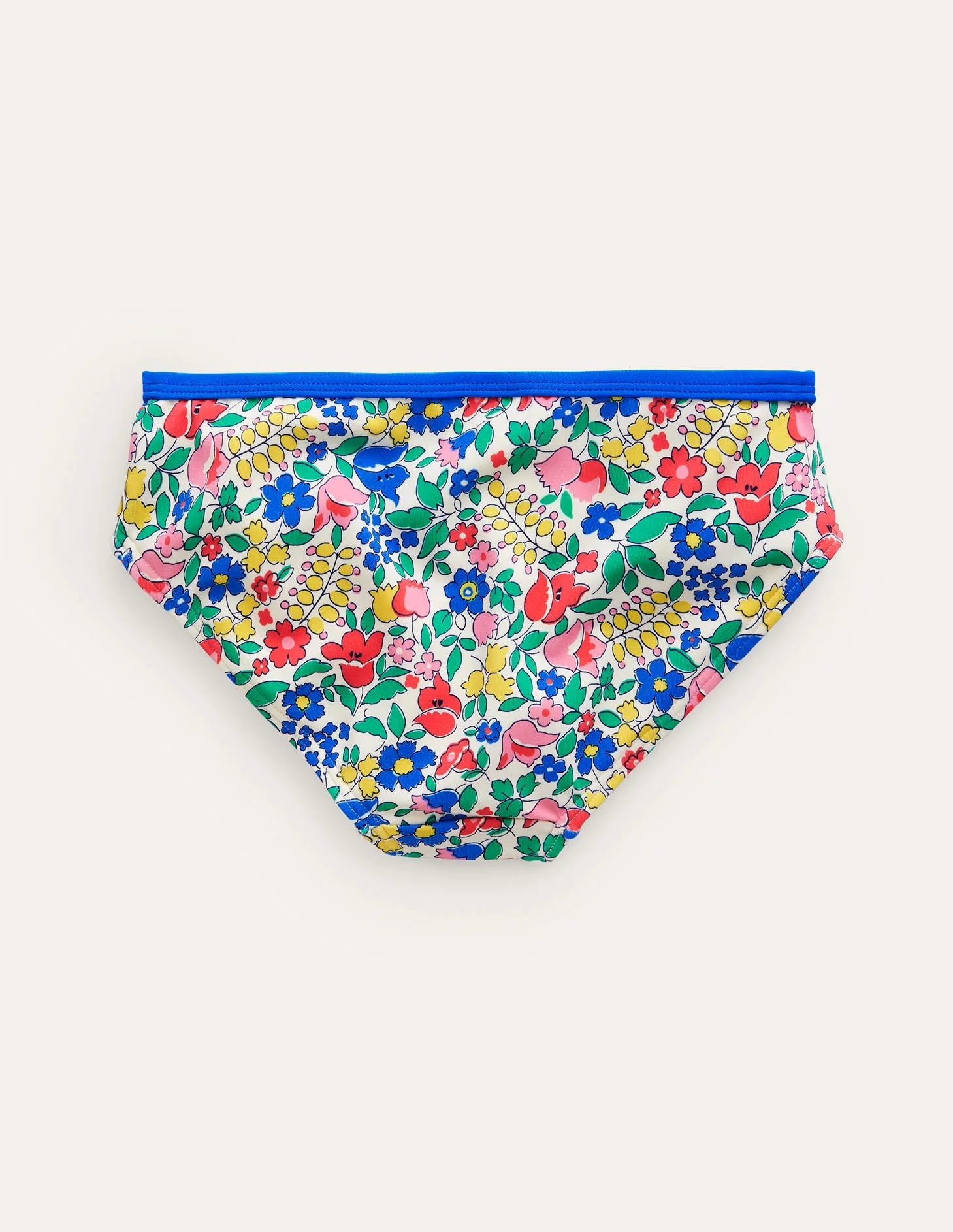 Gemusterte Bikinihose-Bunt Blumenbeet - Image 2