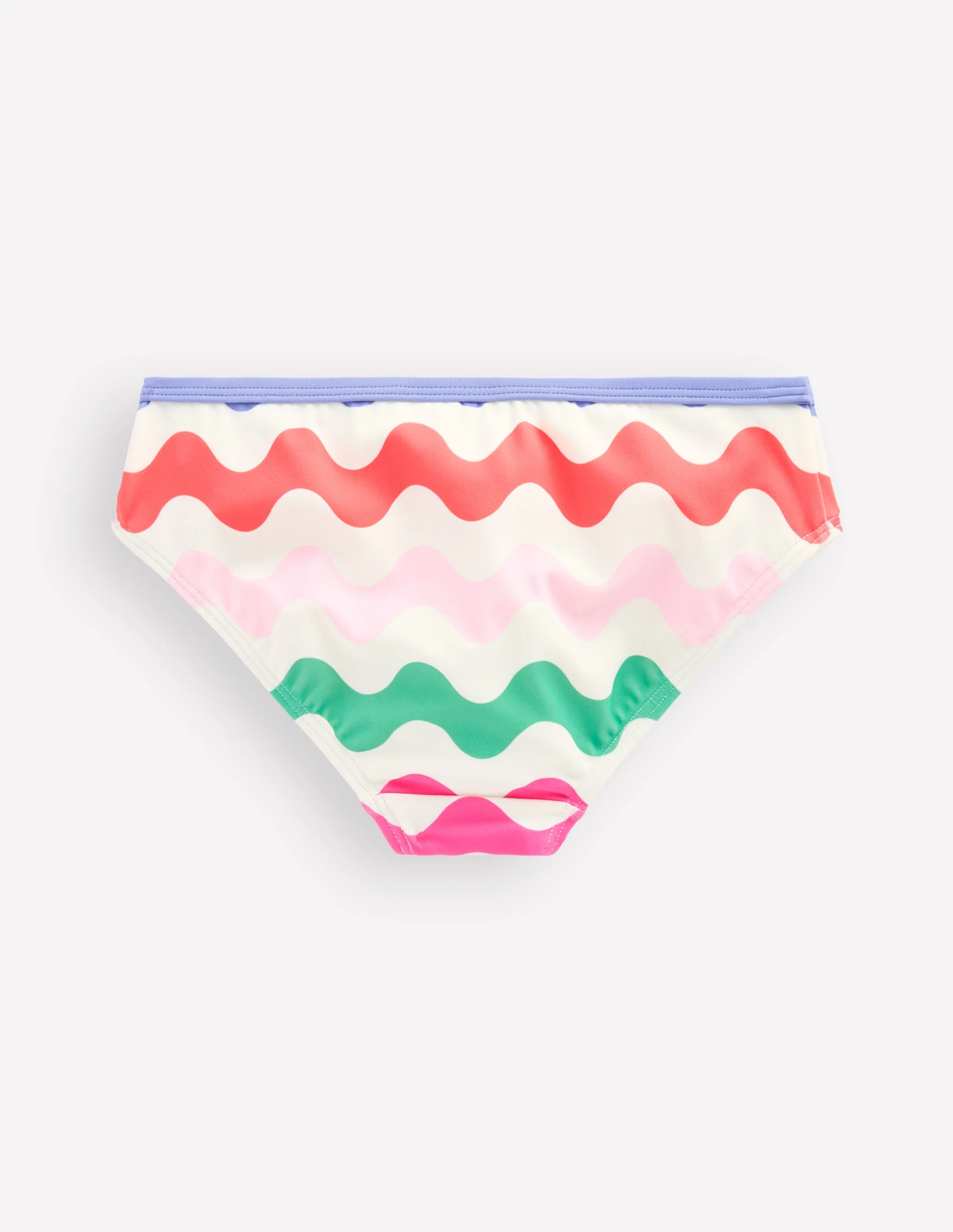 Gemusterte Bikinihose-Bunt Welle - Image 2