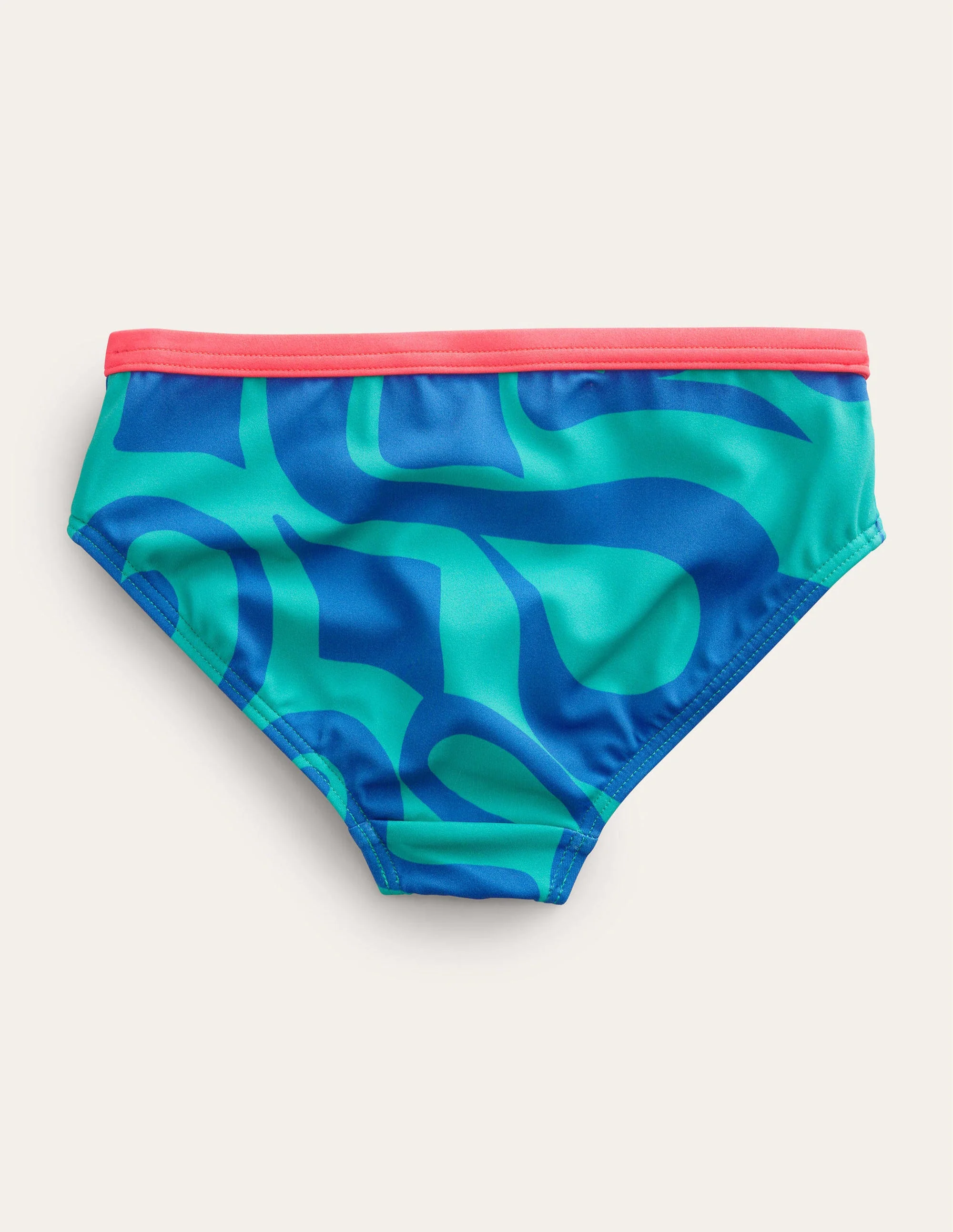 Gemusterte Bikinihose-Tropisches Grün, Sommermuster - Image 2