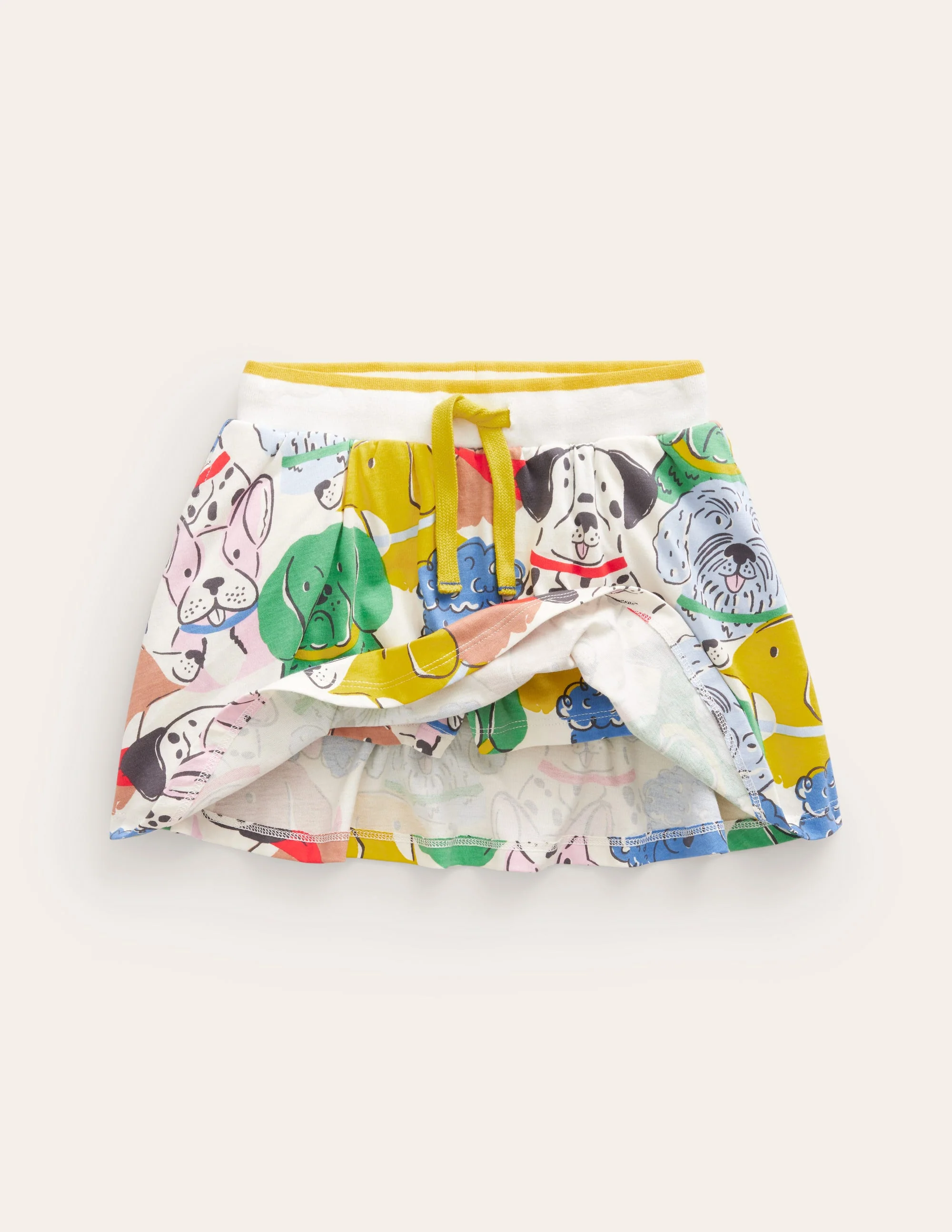 Gemusterter Jersey-Skort-Bunt Hund - Image 4