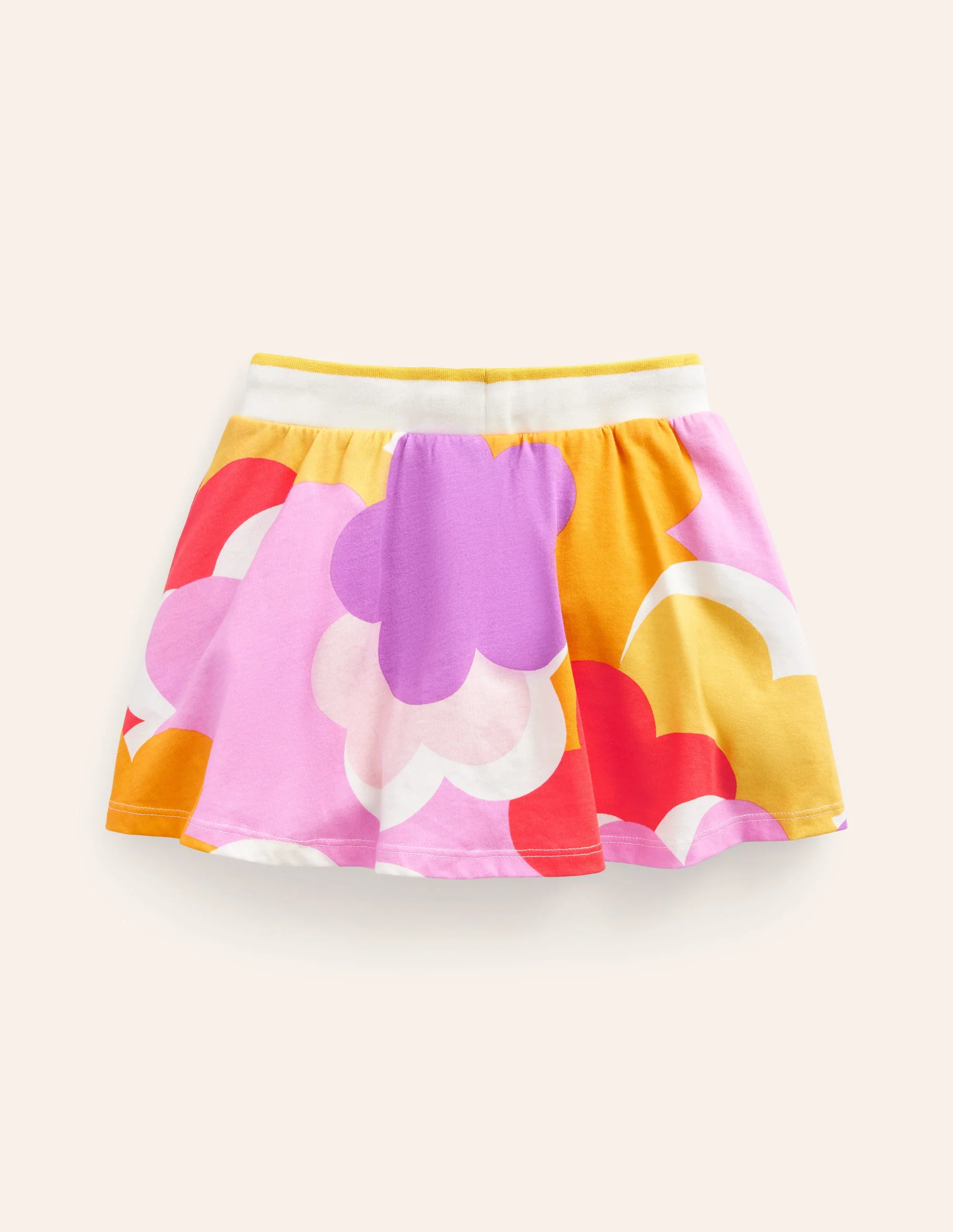 Gemusterter Jersey-Skort-Marmelade Gänseblümchen Wolke - Image 2