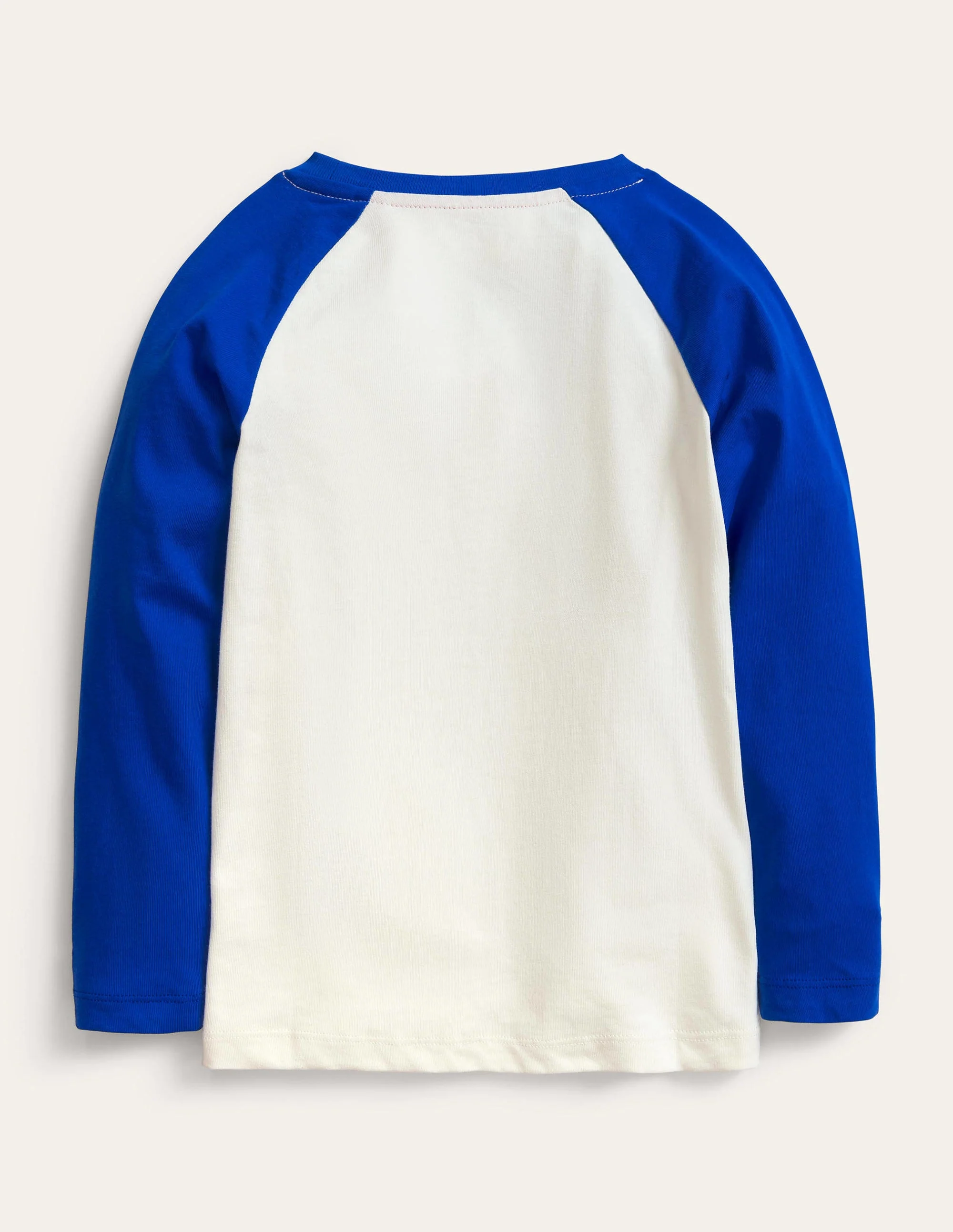 Gemustertes Raglan-Oberteil-Blitzblau, Edelsteine - Image 2
