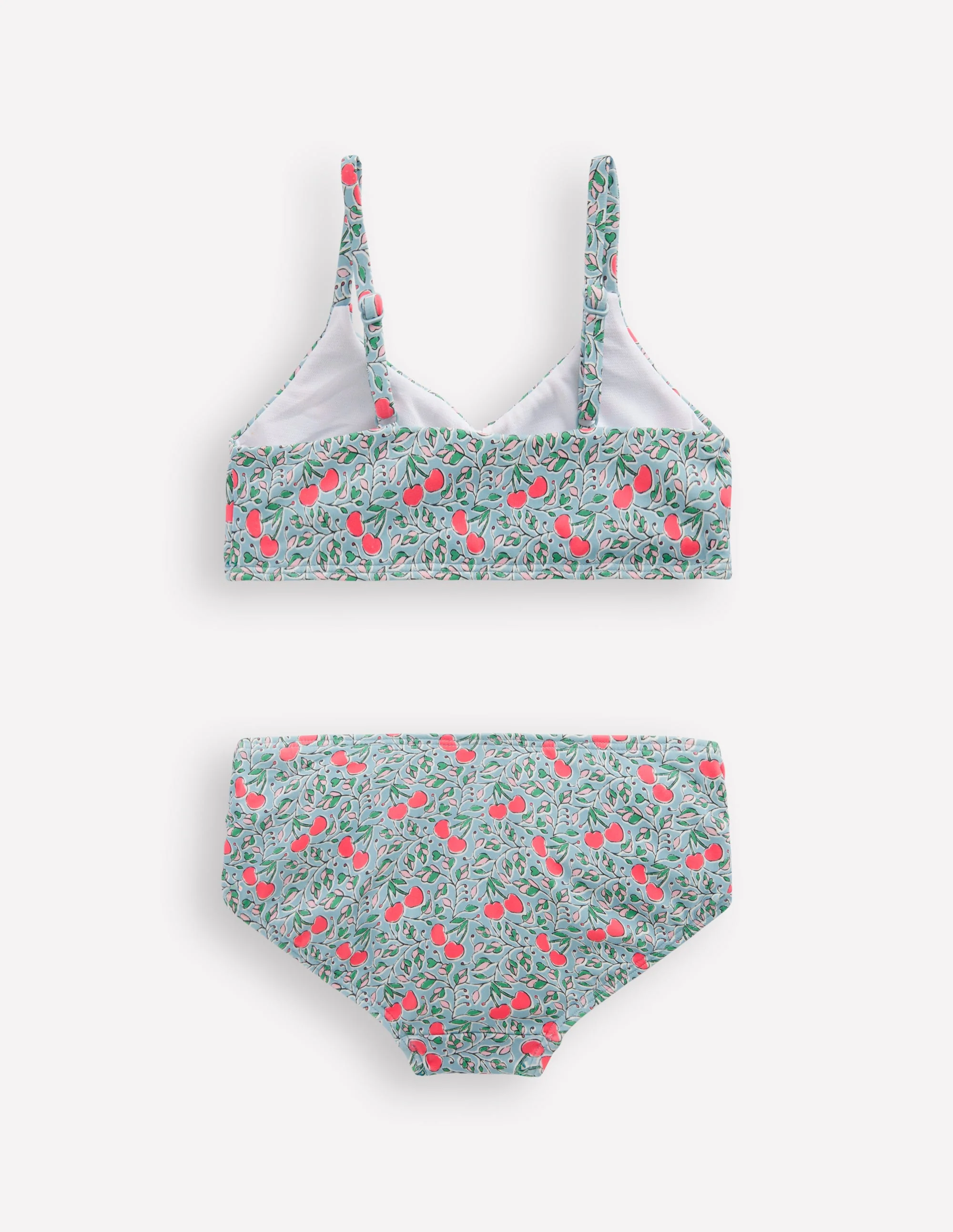 Geraffter Bikini-Nebelblau Kirschzweige - Image 2