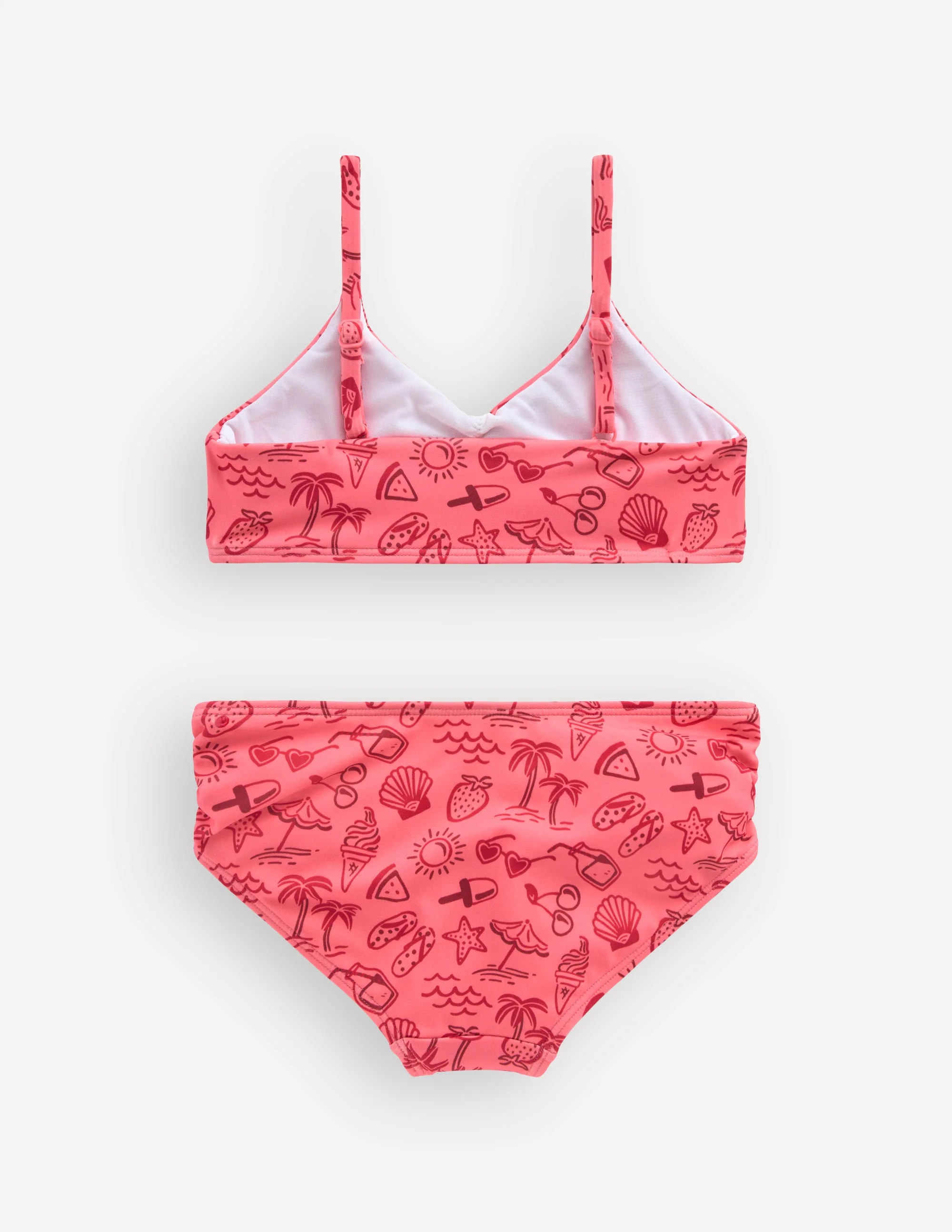 Geraffter Bikini-Rosa Ferien - Image 2