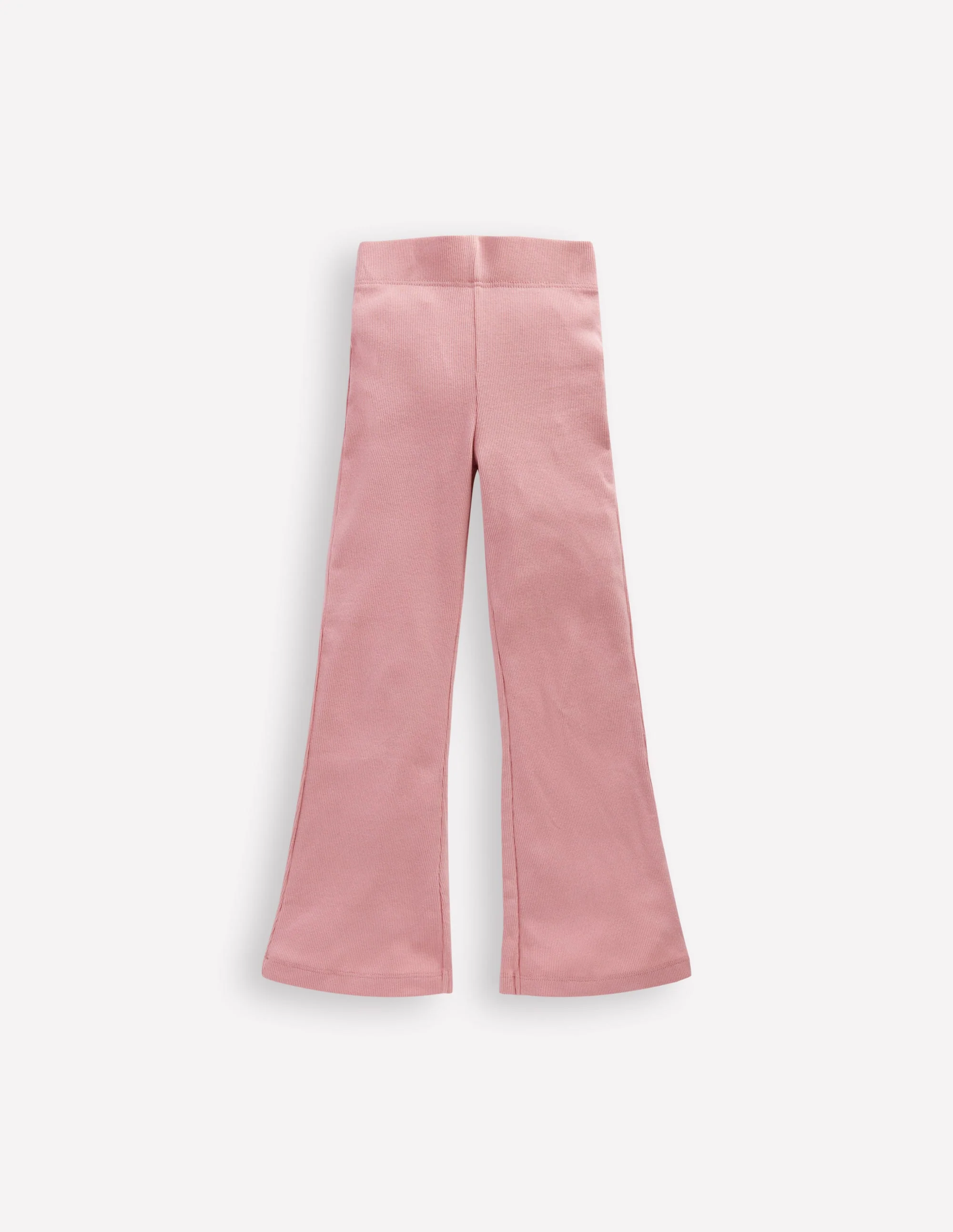 Gerippte, ausgestellte Leggings-Vintage-Rosa - Image 2