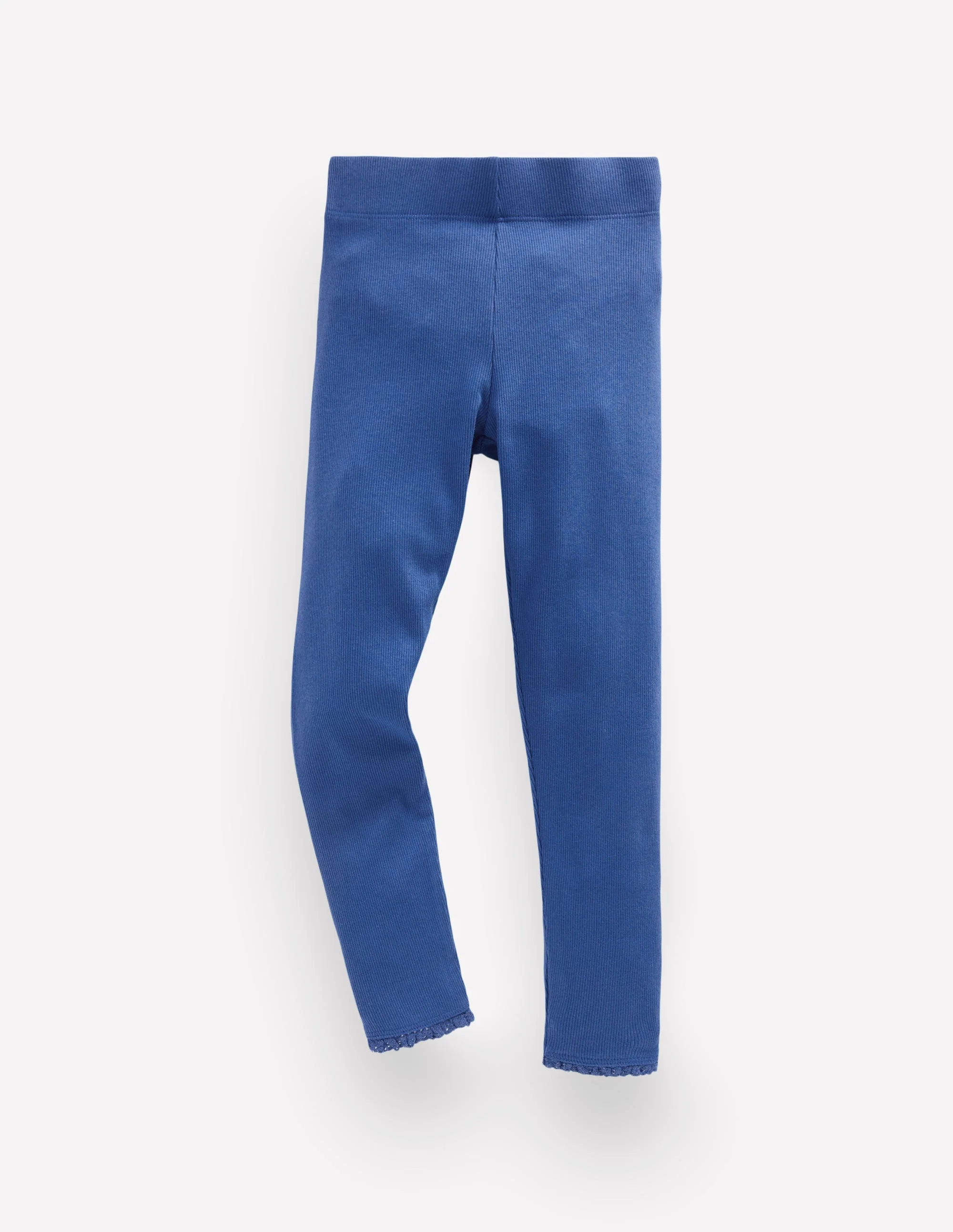 Gerippte Leggings-Blauhäher