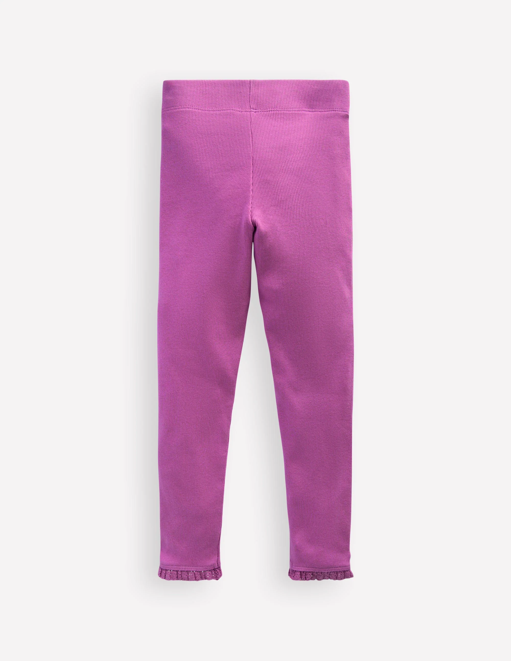 Gerippte Leggings-Fingerhut-Lila - Image 2