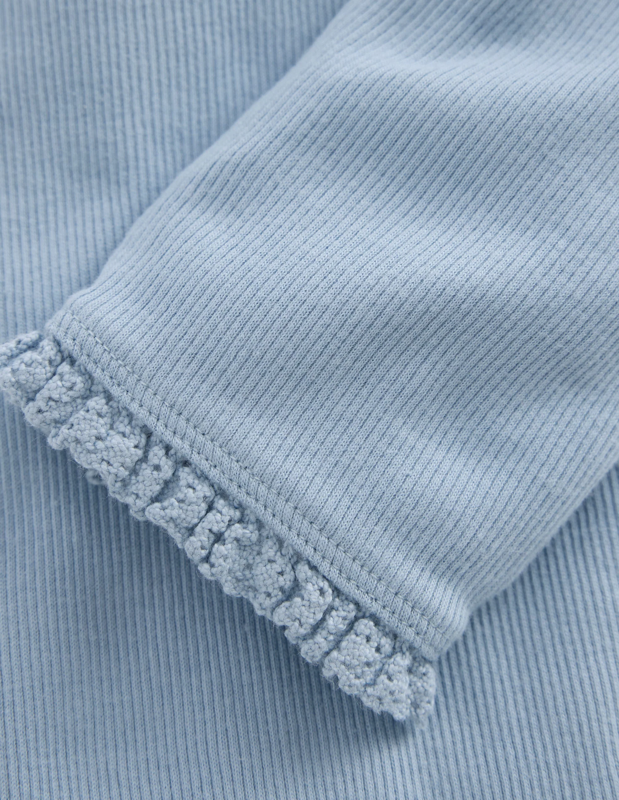 Gerippte Leggings-Gletscherblau - Image 3
