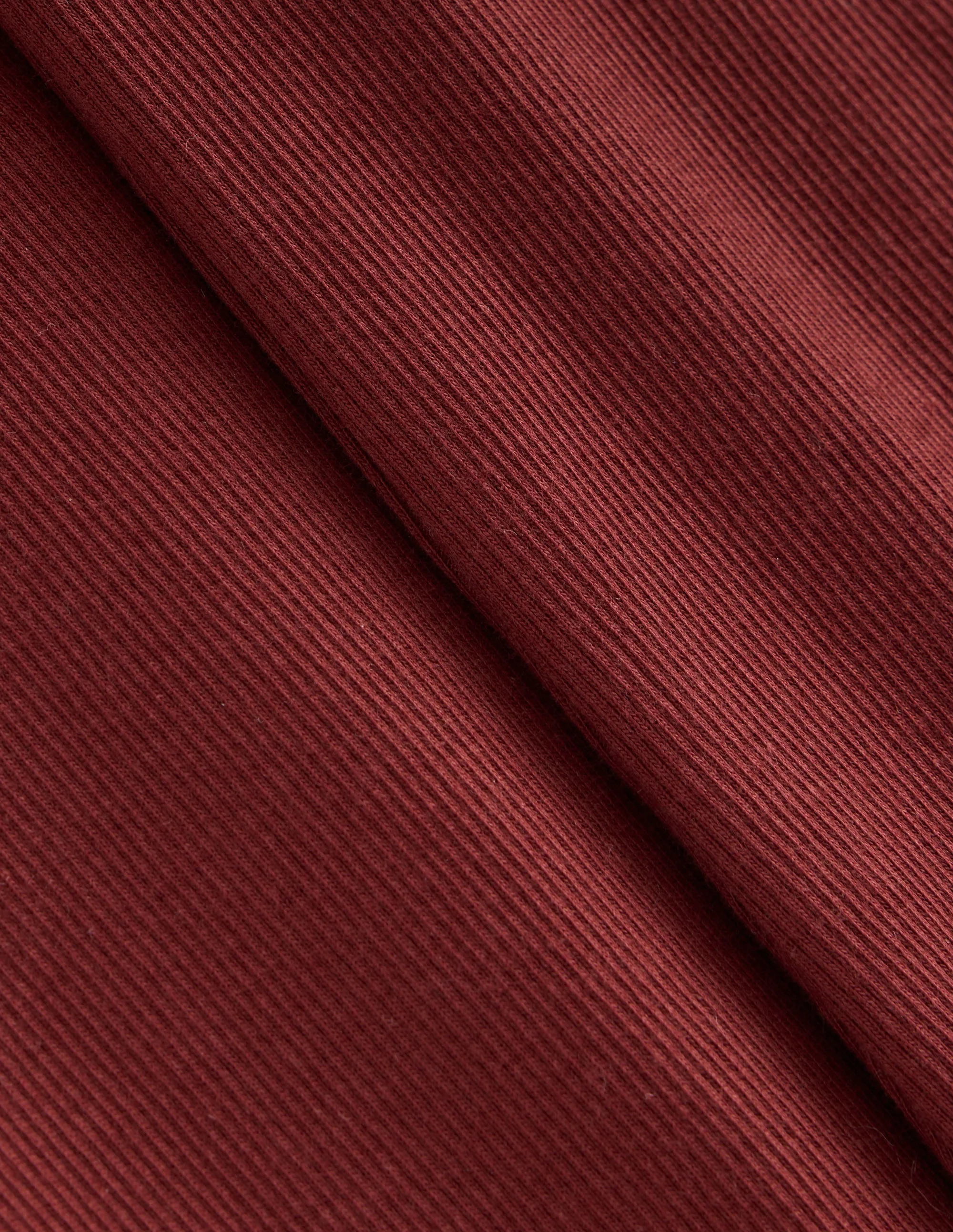 Gerippte Leggings mit Schlag-Kastanie - Image 3