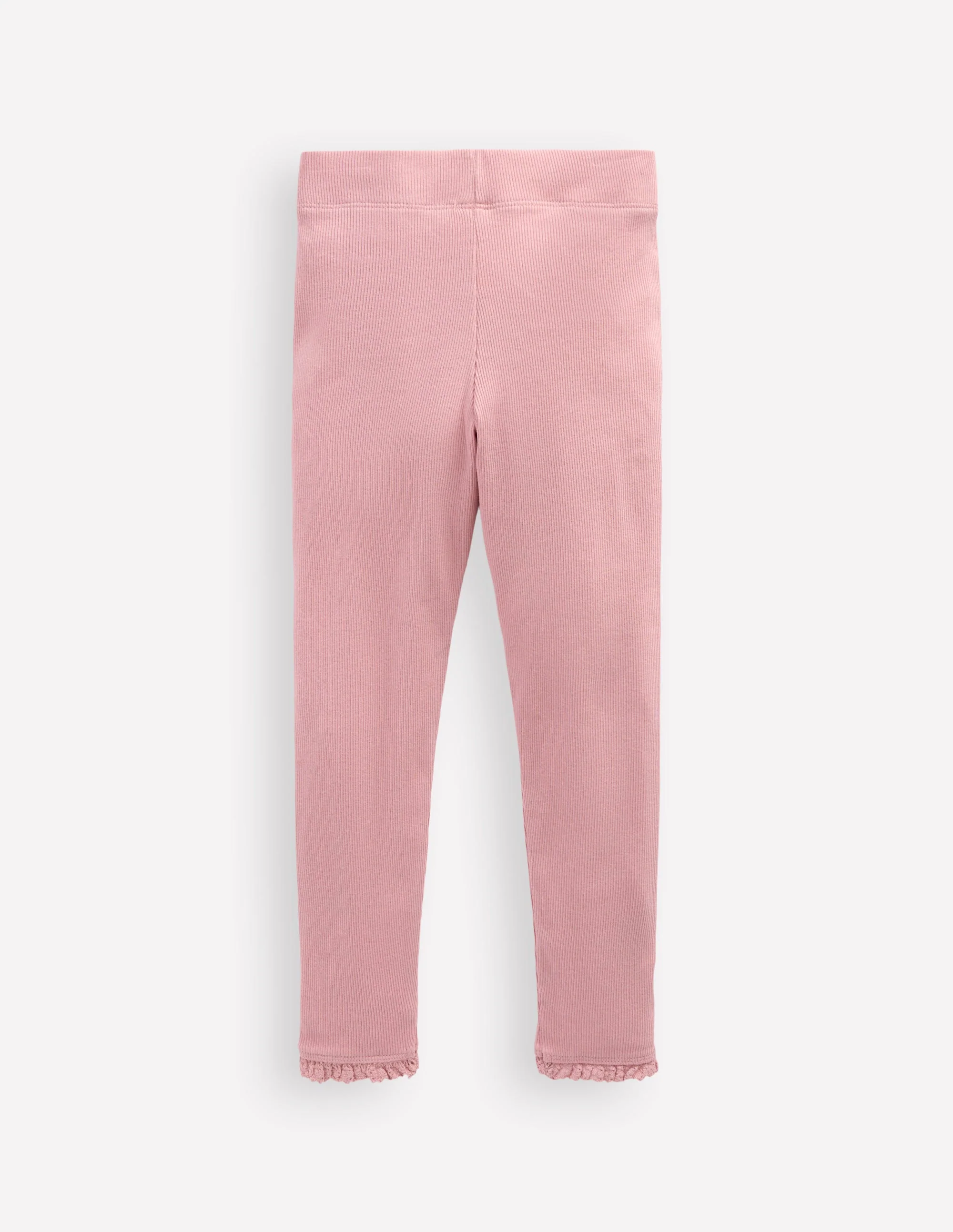 Gerippte Leggings-Vintage-Rosa - Image 2