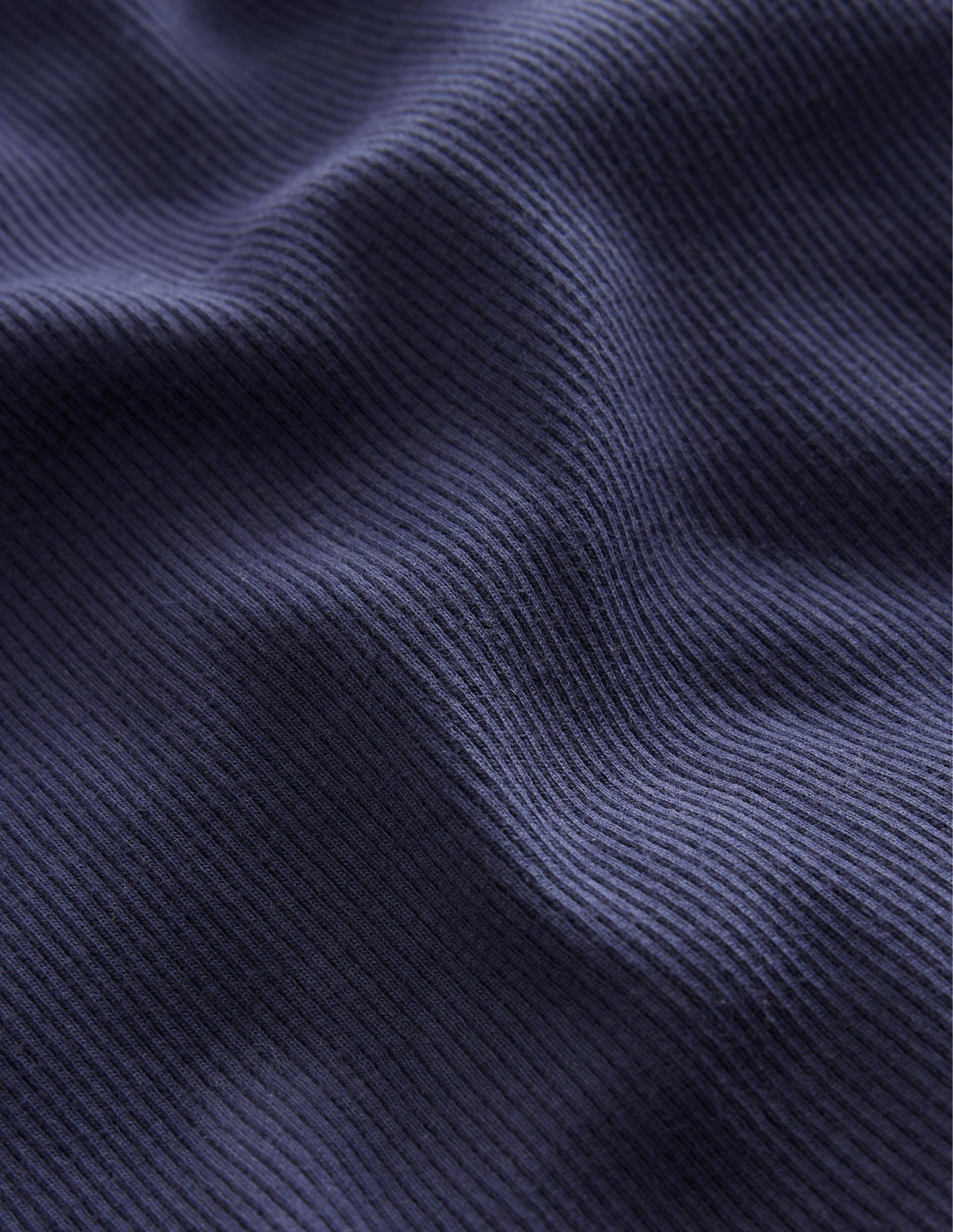 Geripptes Langarmshirt-Aristocratic Blue/ Ivory Stripe - Image 3
