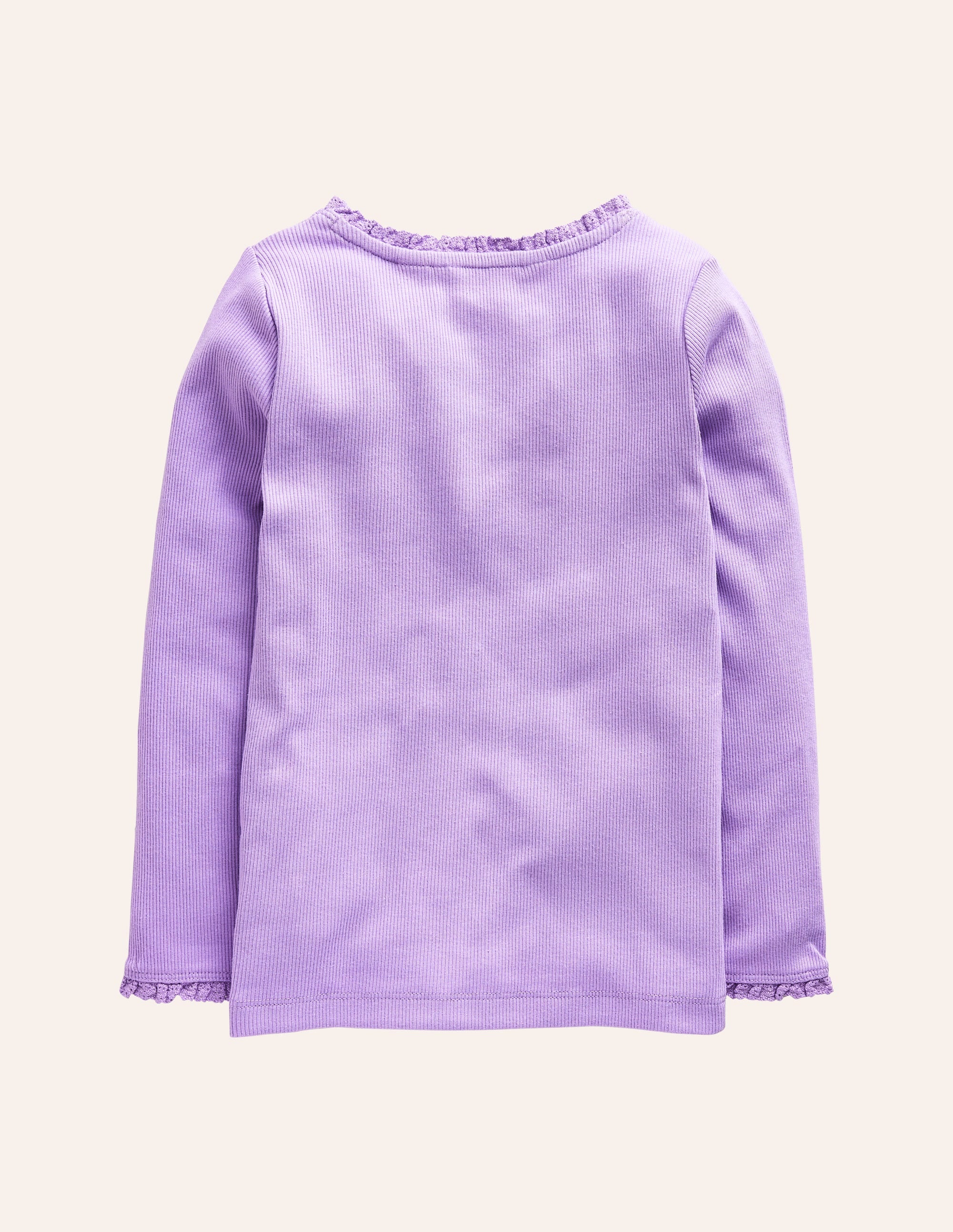 Geripptes Langarmshirt-Parma-Violett - Image 2