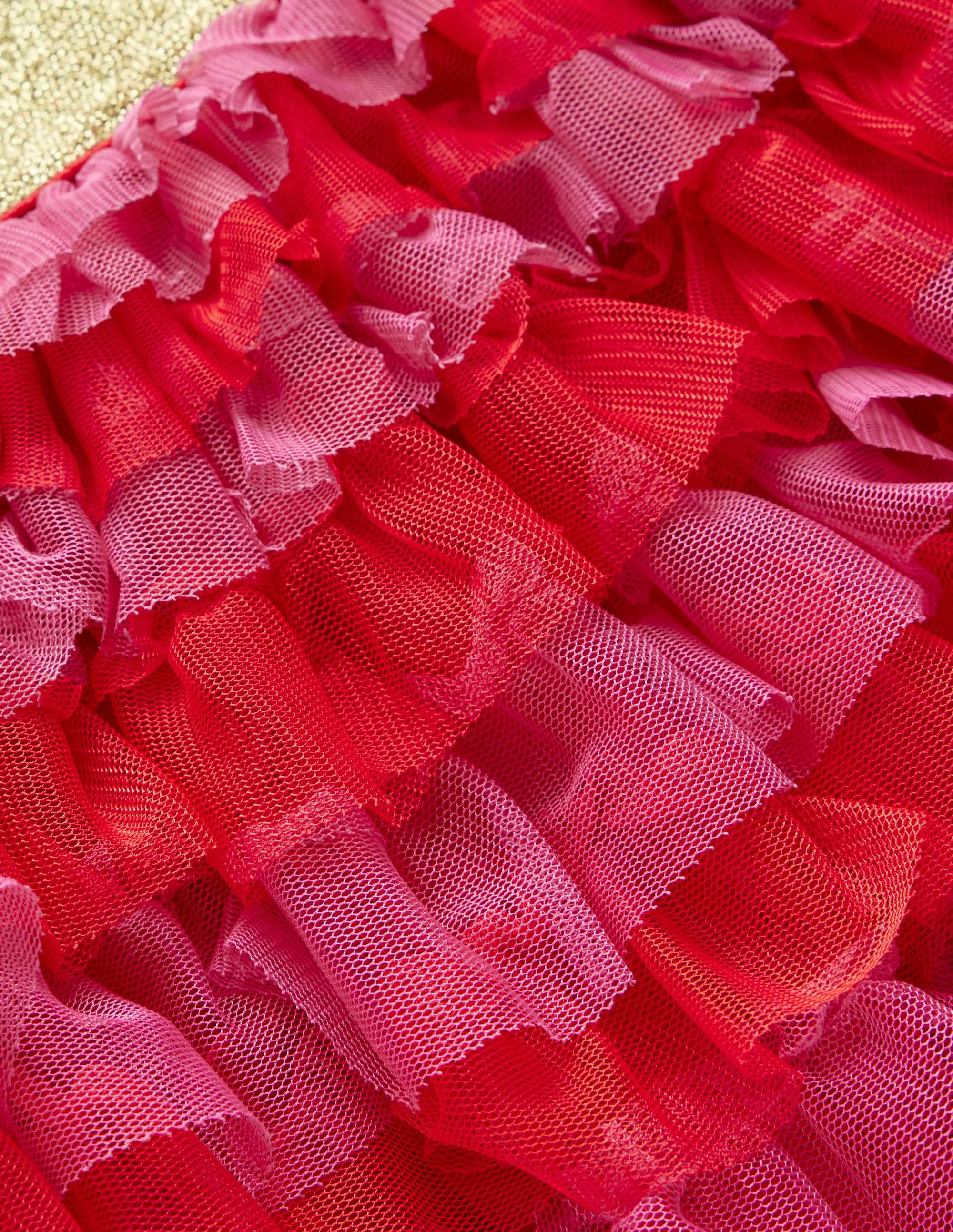 Gestufter Tüllrock-Himbeerrosa - Image 3