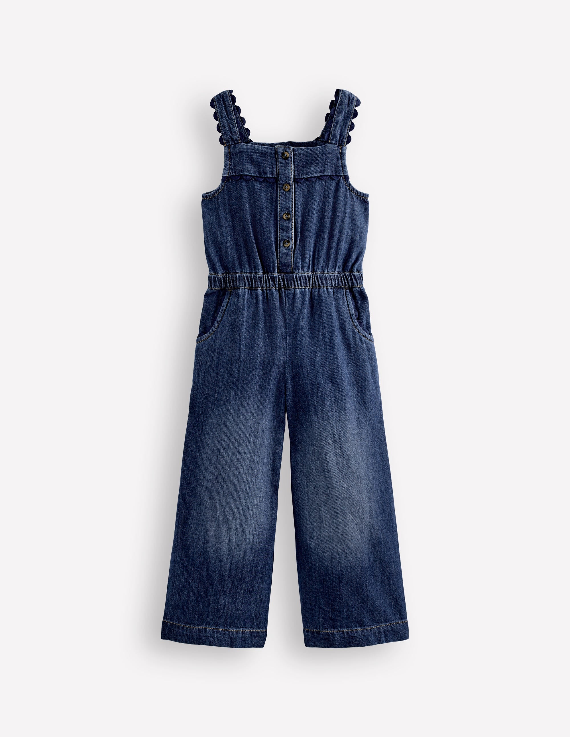 Gewebter Jumpsuit-Medium Vintage