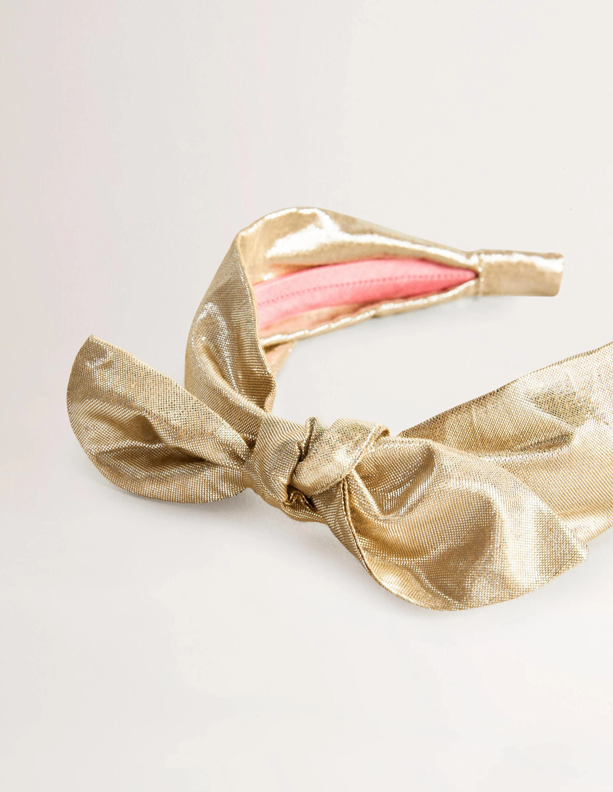 Haarreif mit Schleife und Knoten-Gold - Image 3