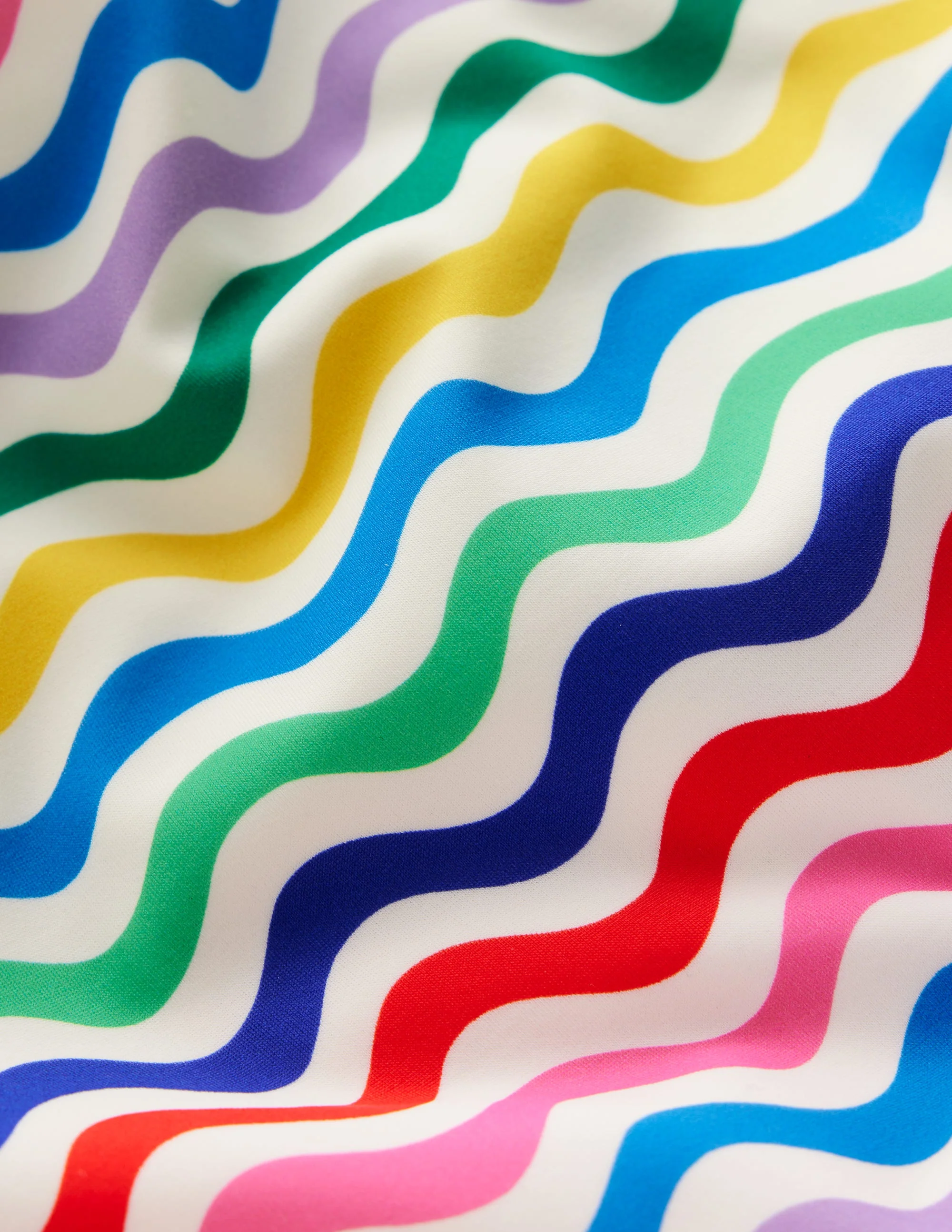 Hallie Badeanzug mit Rüschenträgern-Bunt Mini-Welle - Image 3