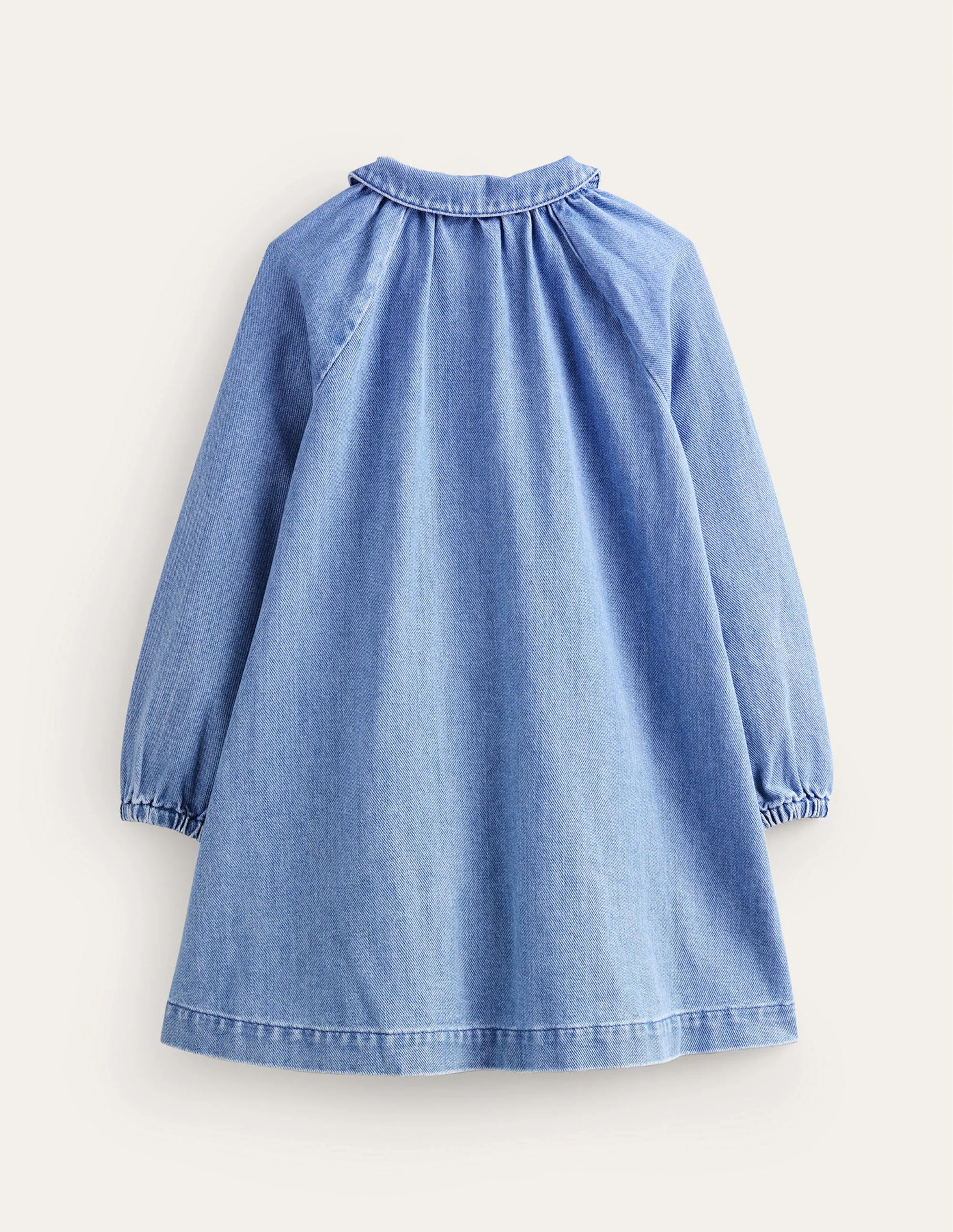 Hemdblusenkleid mit Applikation-Medium Vintage Denim Wetter - Image 2