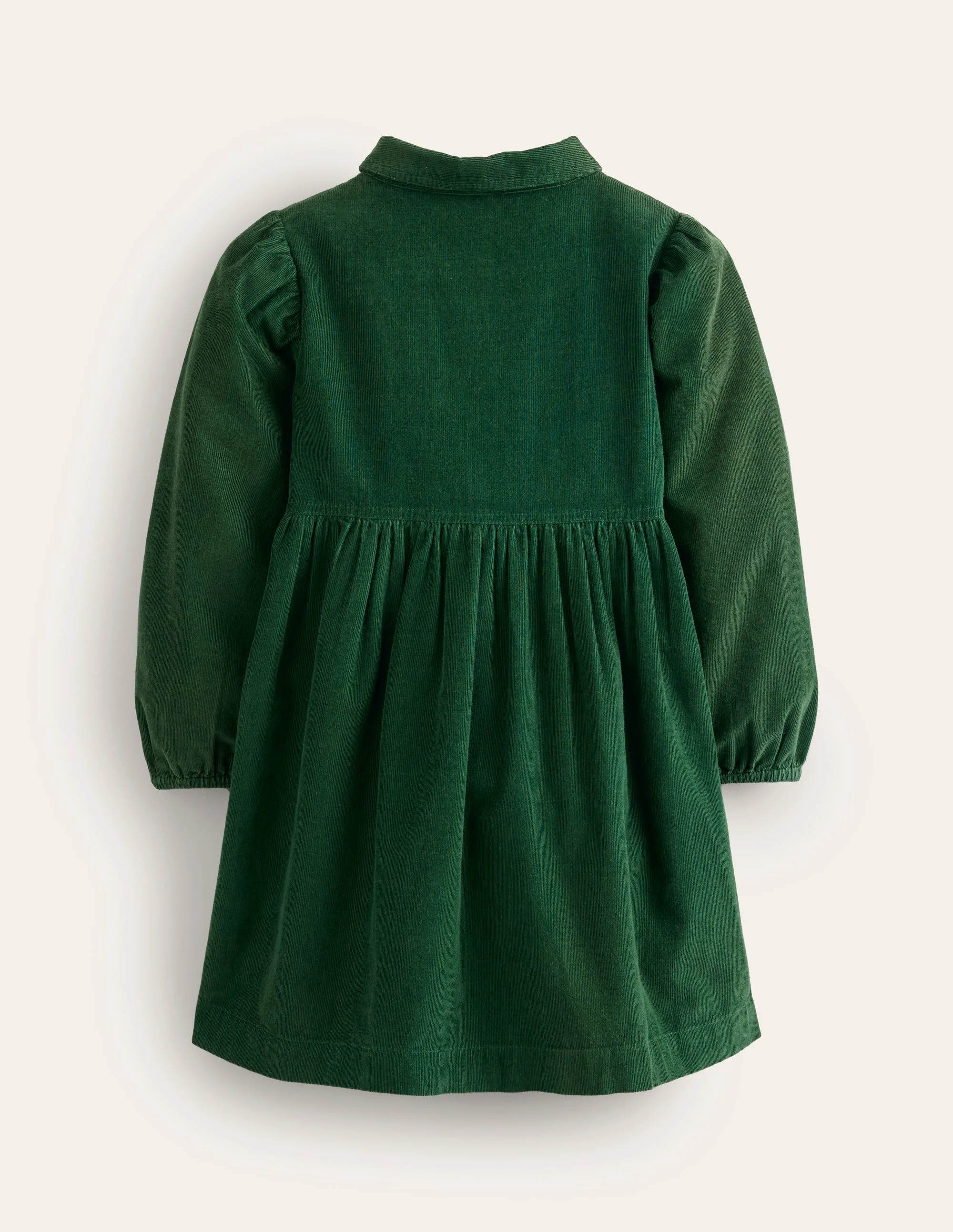 Hemdblusenkleid mit Puffärmeln-Motiv Pine Cord - Image 2