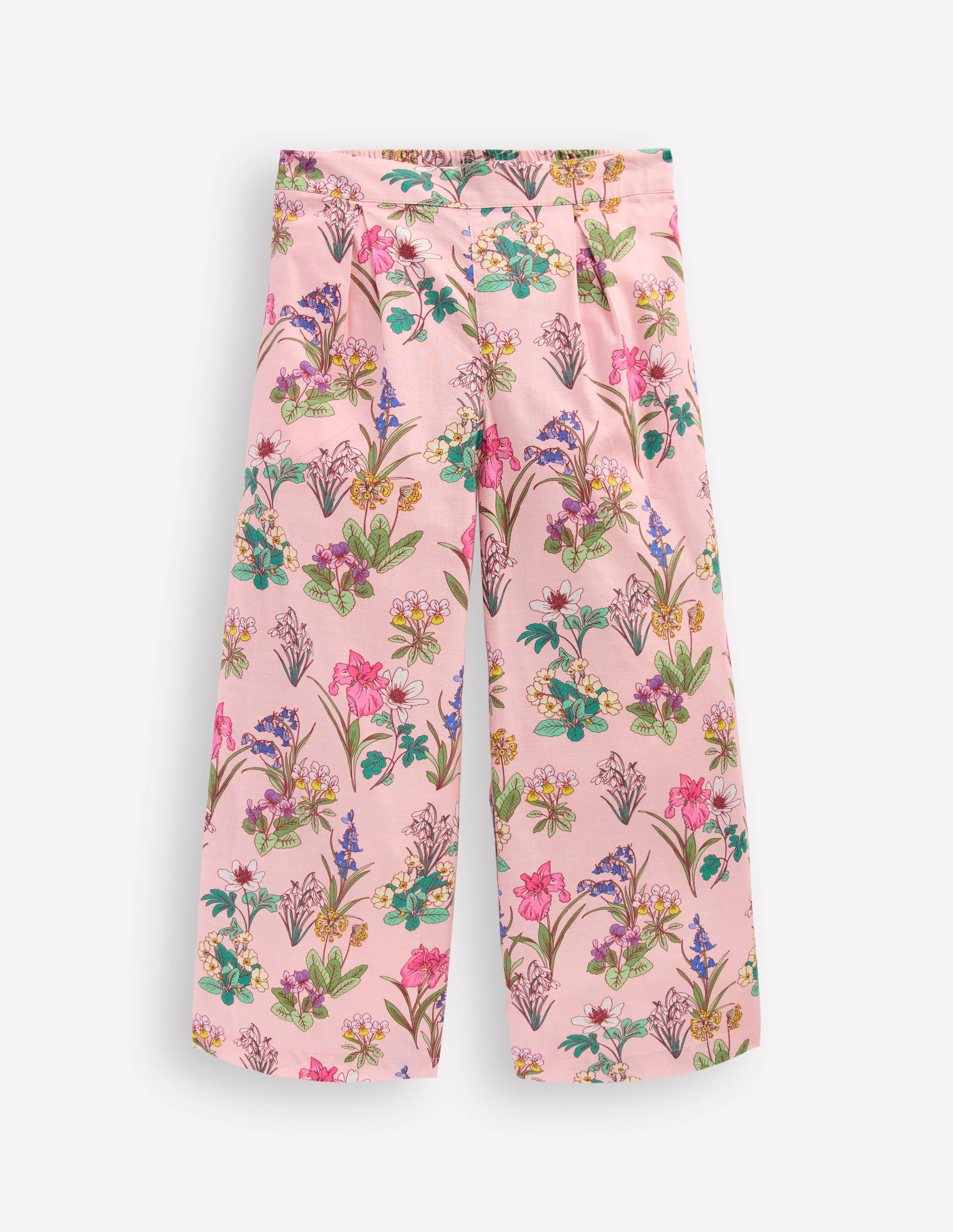 Hose für besondere Anlässe-Pink Geblümt