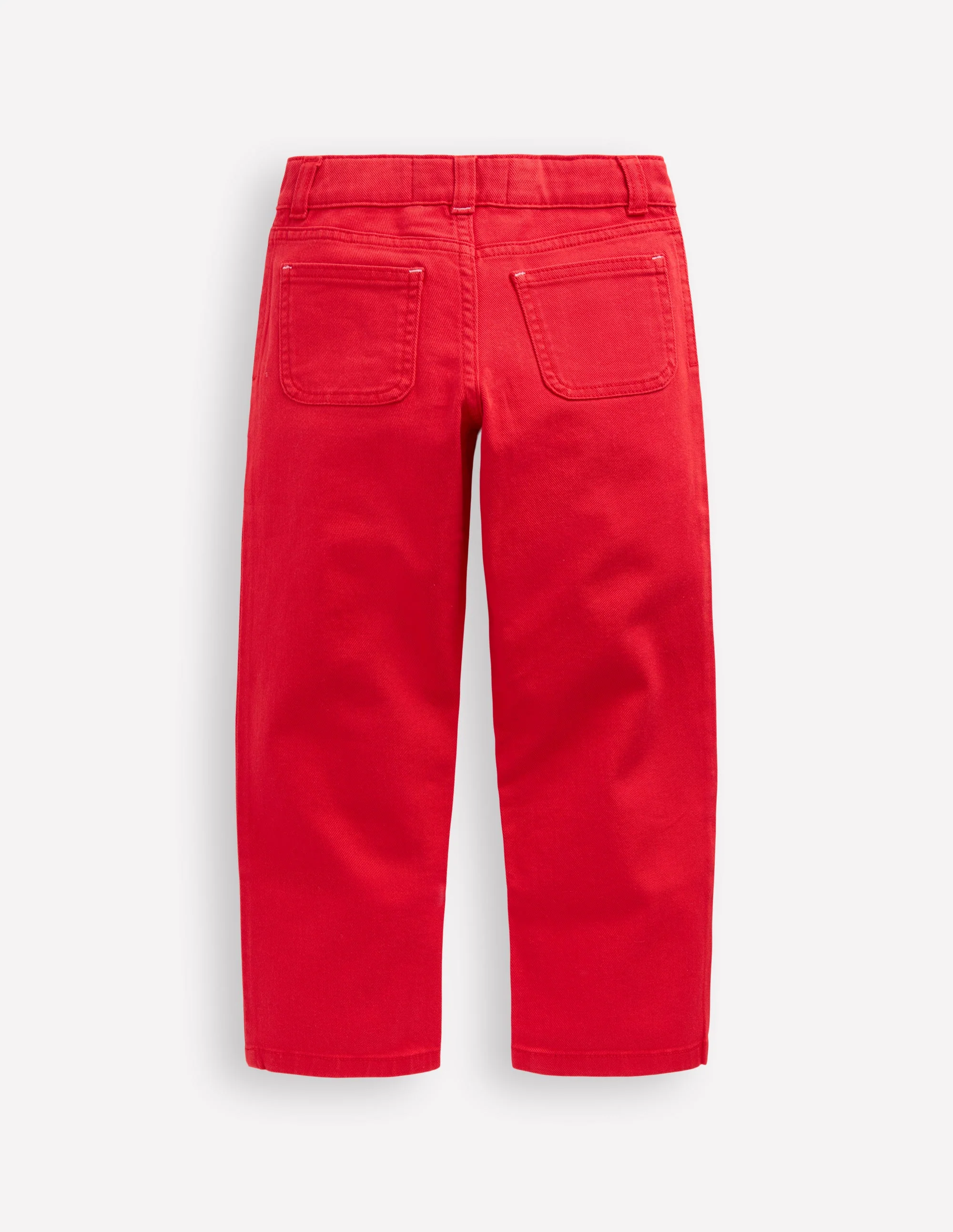 Hose mit aufgesetzten Taschen-Mohnblumenrot - Image 2