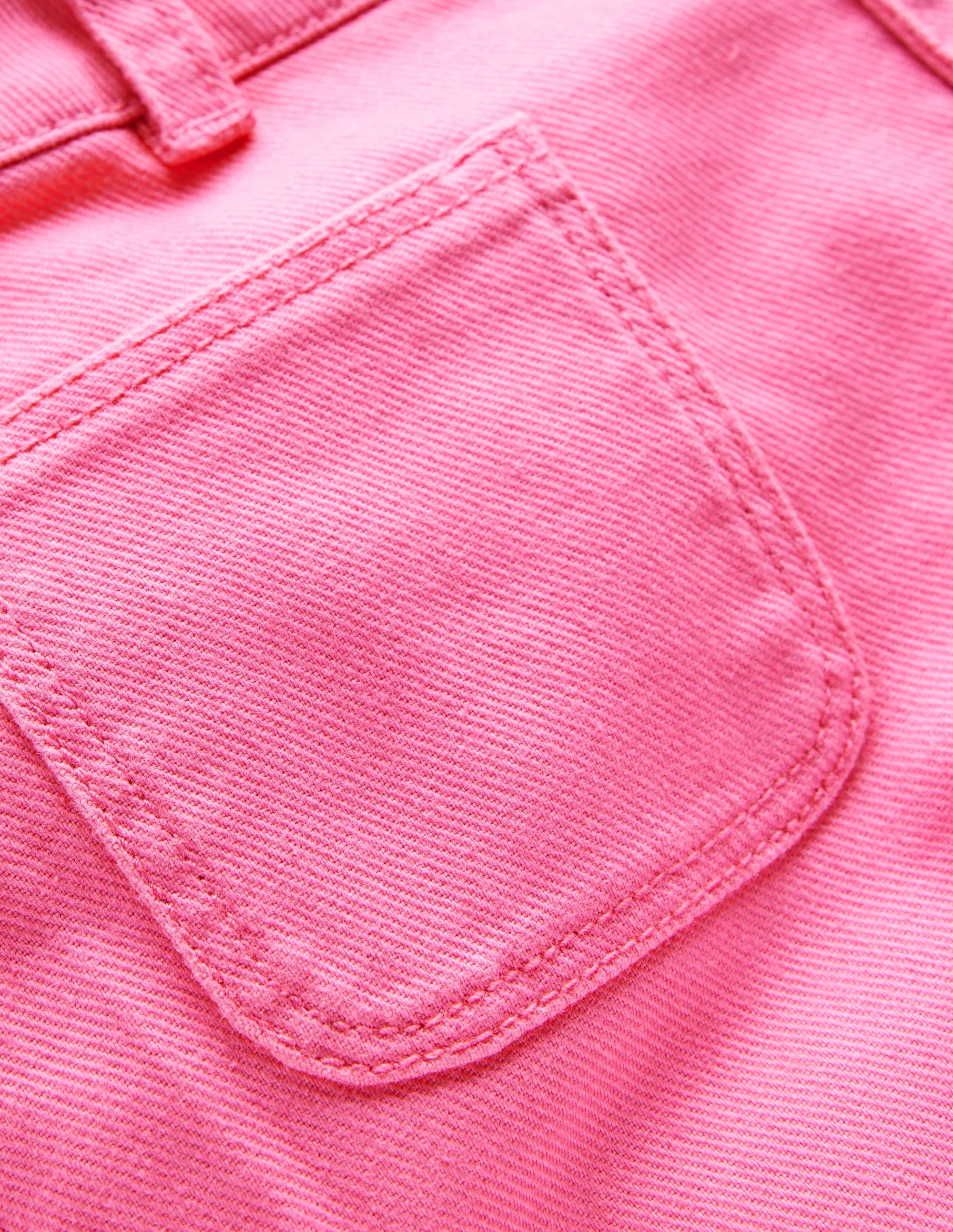 Hose mit aufgesetzten Taschen-Sorbet-Rosa - Image 3
